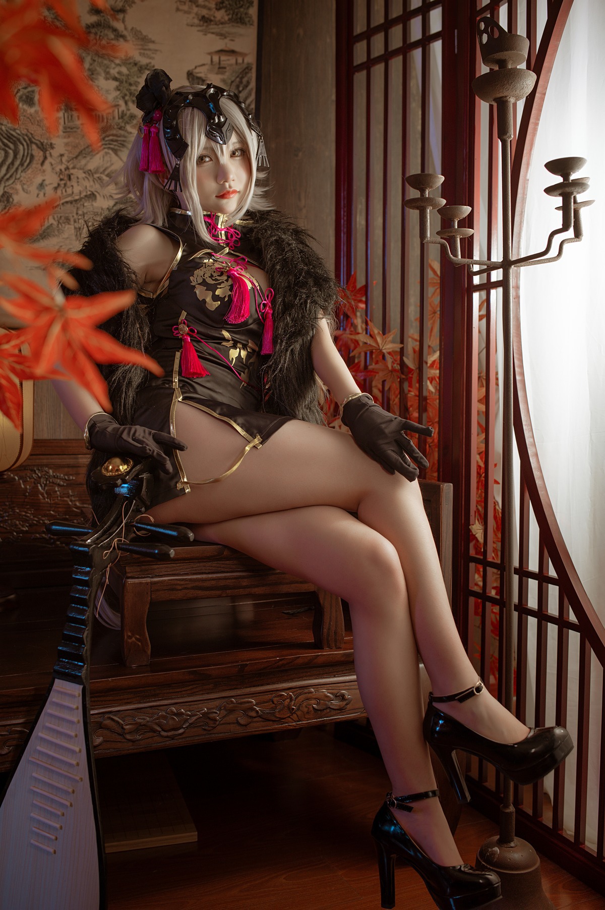 是一只熊仔吗 Cosplay Jeanne d&#8217;Arc Alter(24)
