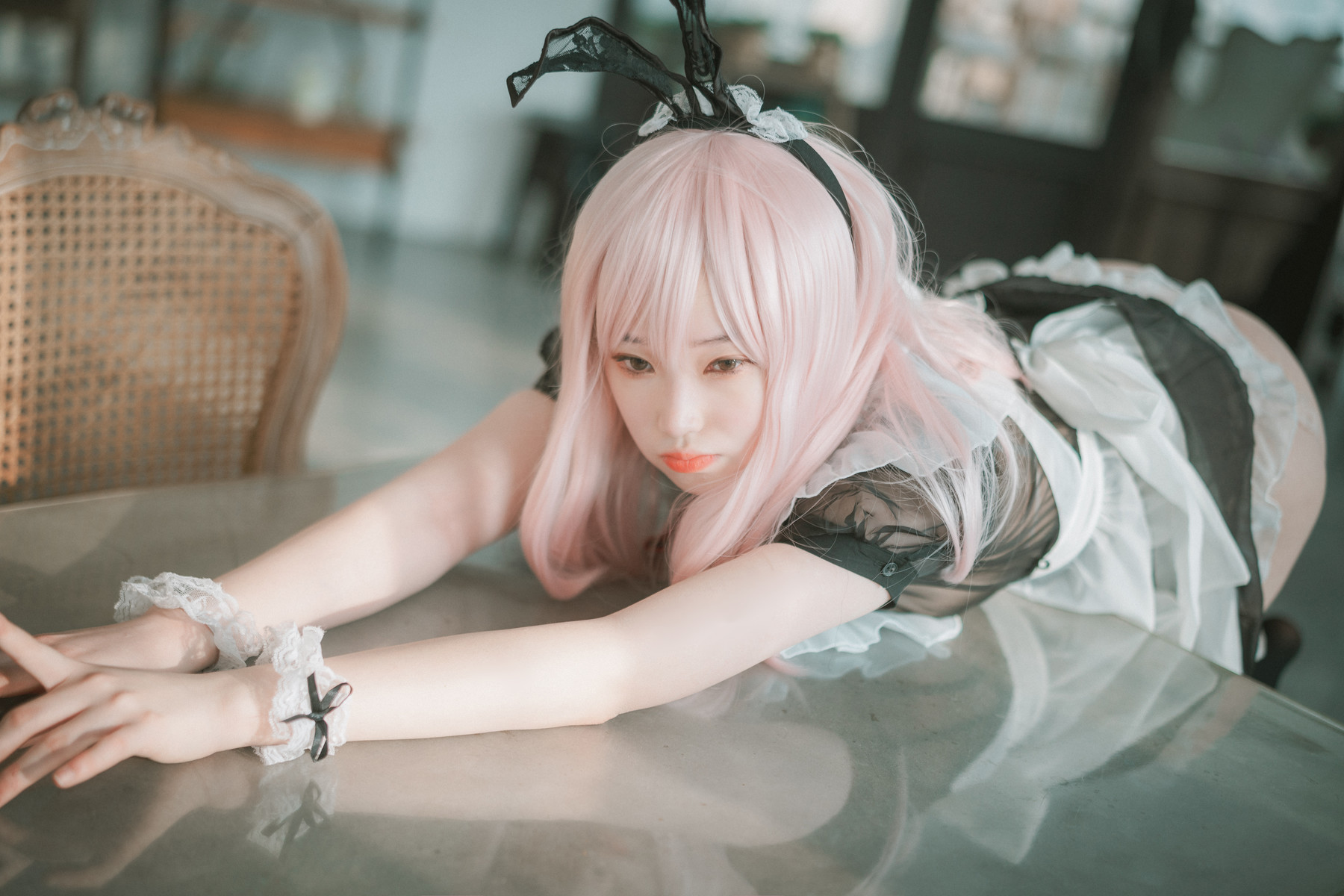 Bambi 밤비, [DJAWA] Sheer Bunny Maid(45)