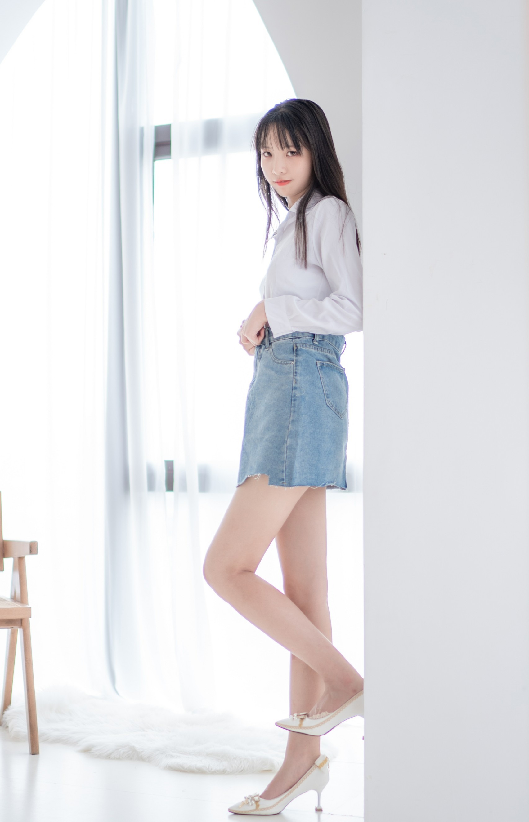 西瓜少女 -  衬衫牛仔裙(24)