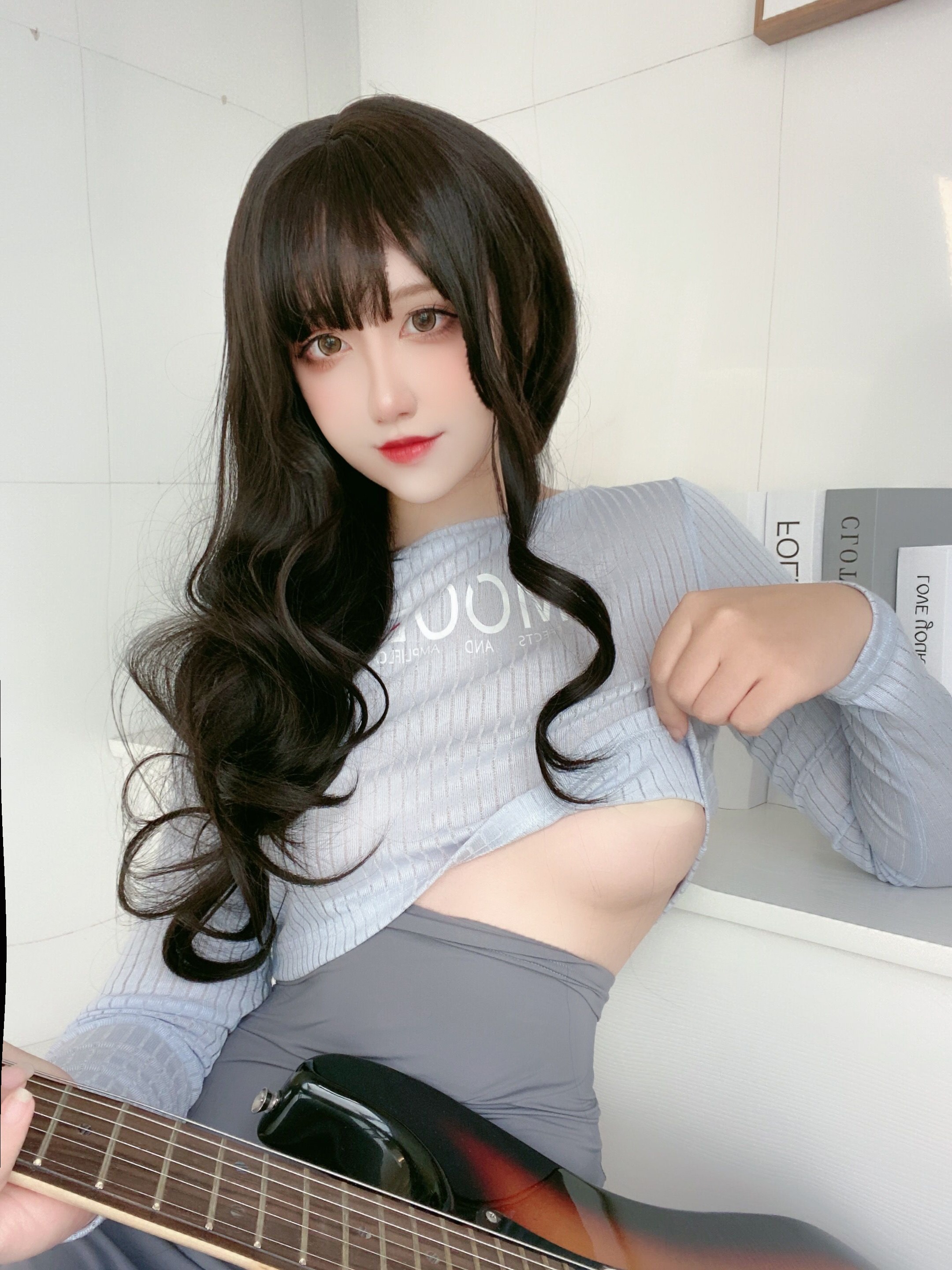 九曲Jean 吉他妹妹包臀裙 [92P-470MB](4)
