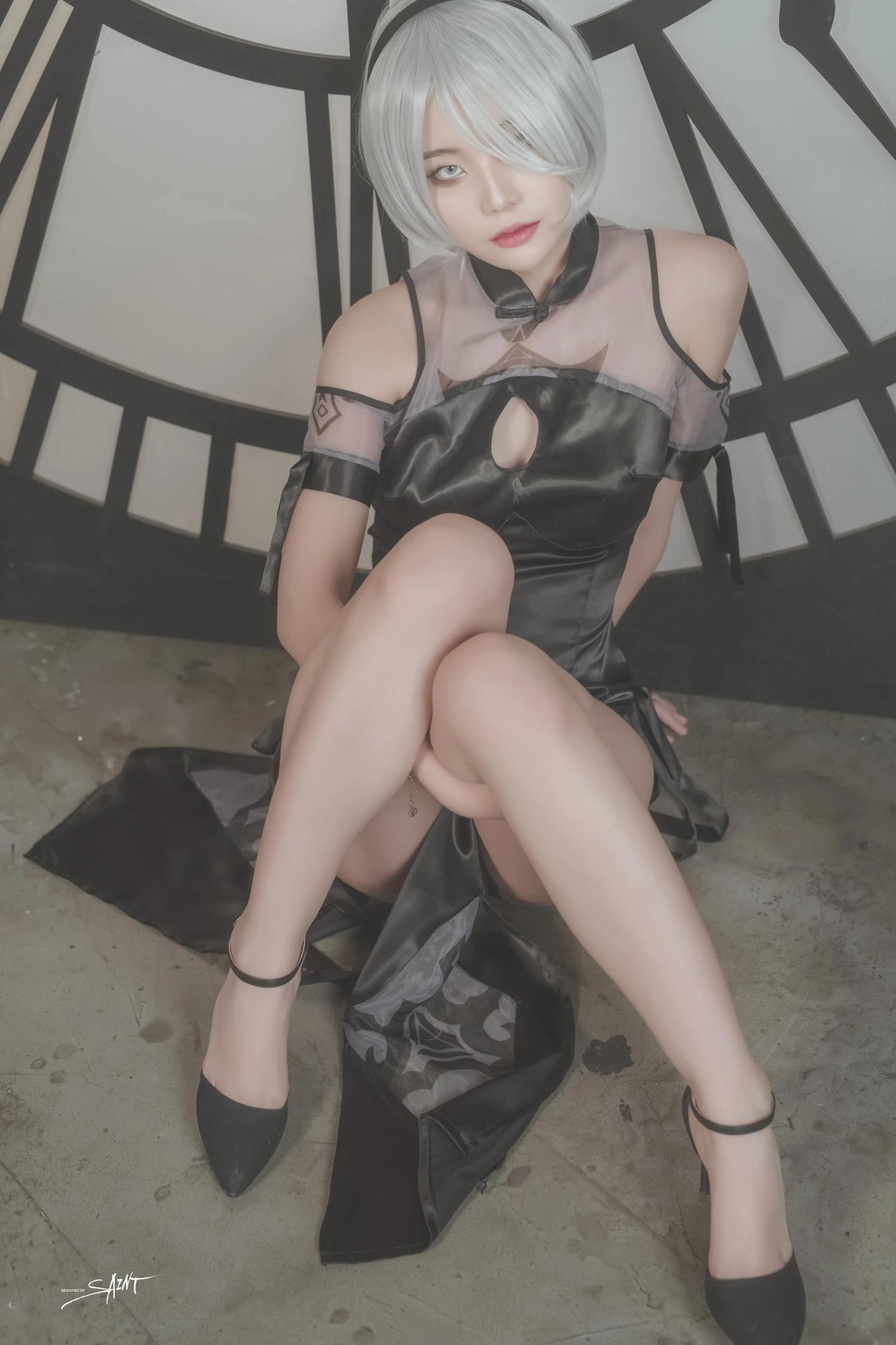 Yuna 유나, [SAINT Photolife] Nier Automata 2B(30)