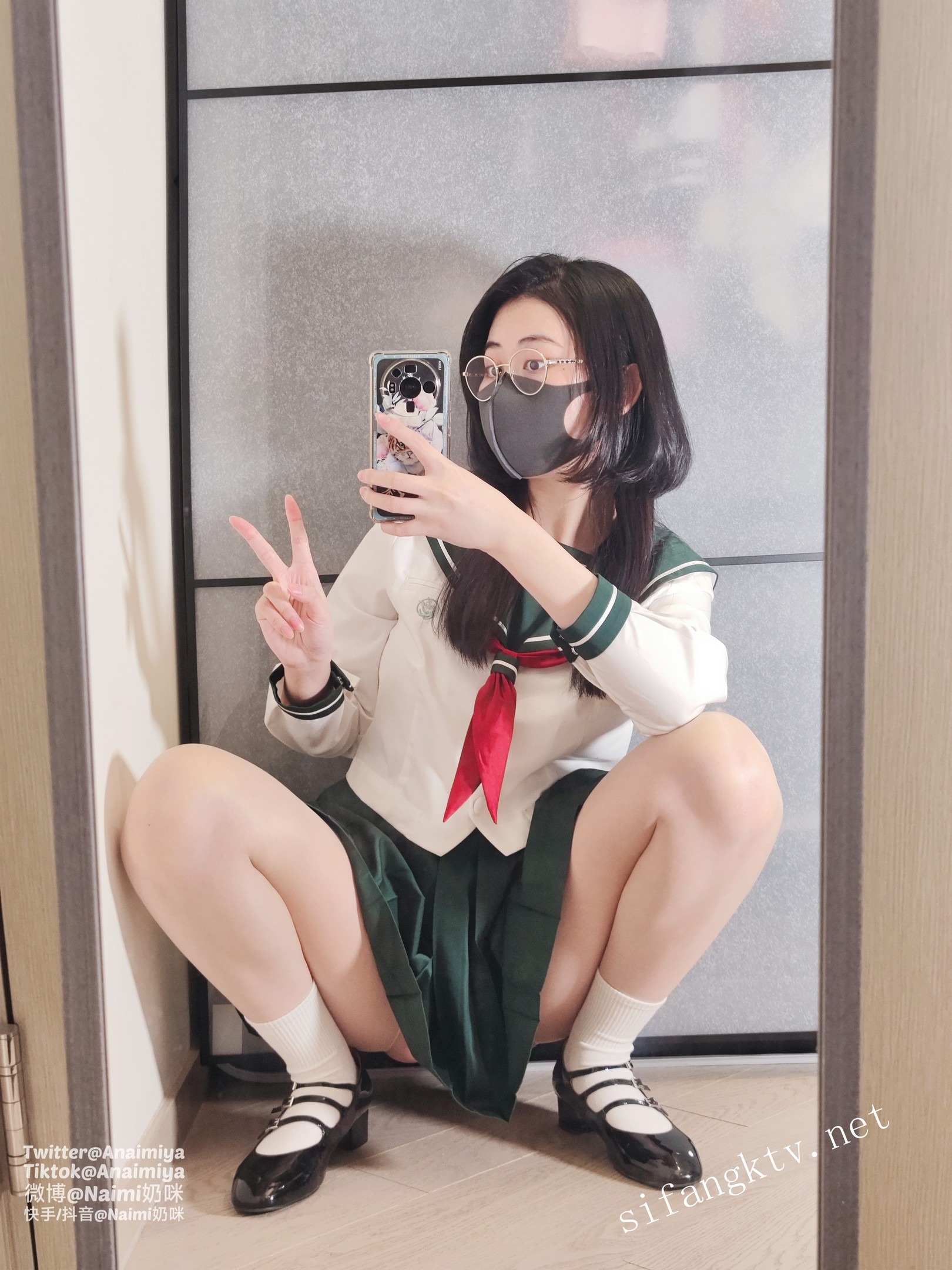 奶咪 戈薇学生服(10)