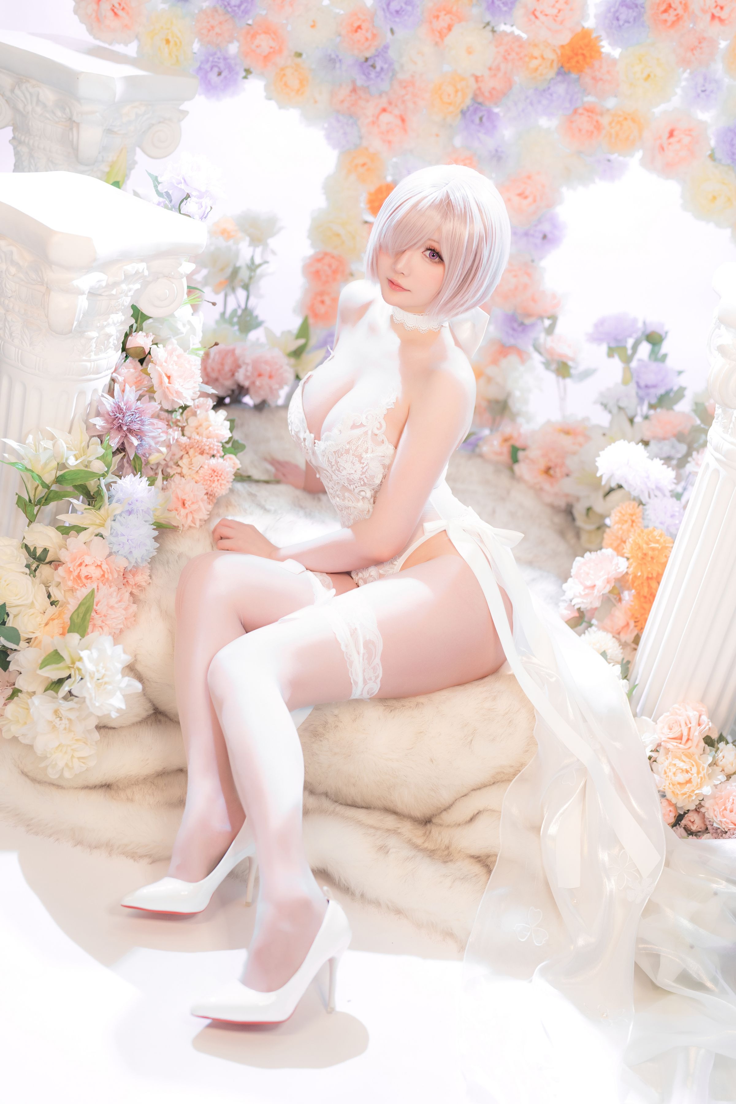 星之迟迟 2023 3月计划C FGO 玛修婚纱（4月5打赏群资源）(59)