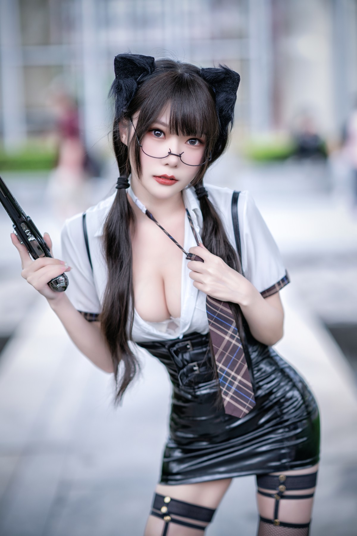 Cosplay 香草喵露露 萤火虫动漫游戏嘉年华 漫展返图(31)