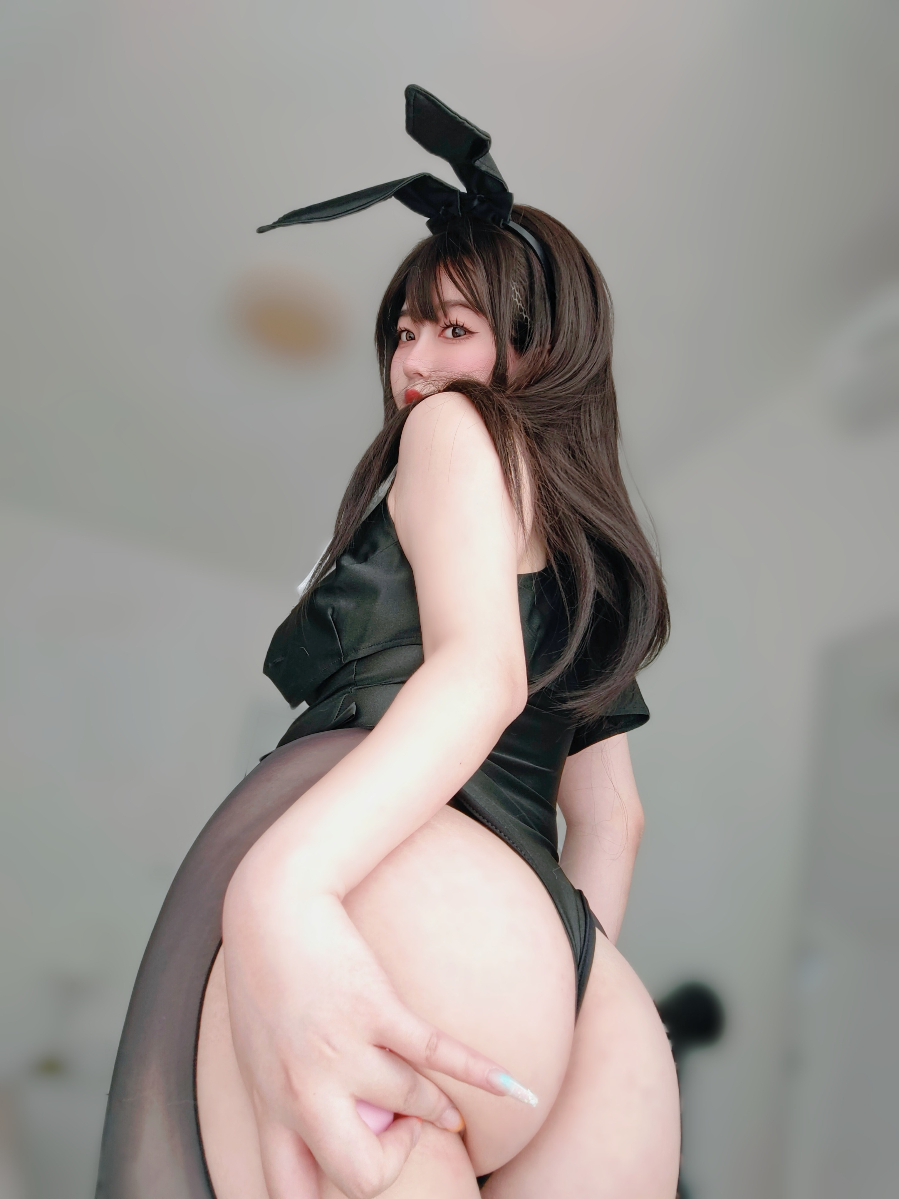 女主K 黑丝兔女郎 [102P-353MB](36)