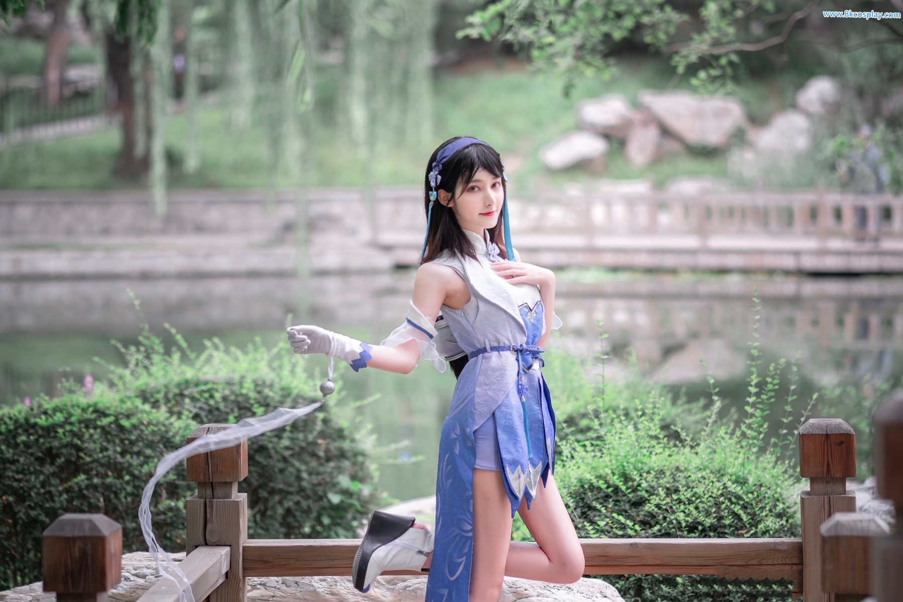 南桃Momoko Cosplay 王者荣耀瑶第四部(13)