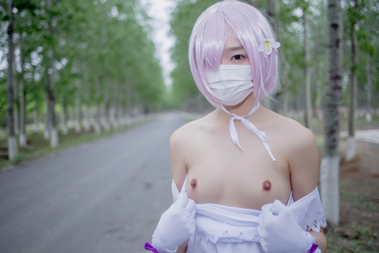 [Ayase_绫濑酱] マシュ・キリエライト露出 Mash Kyrielight Exhibitionism(13)