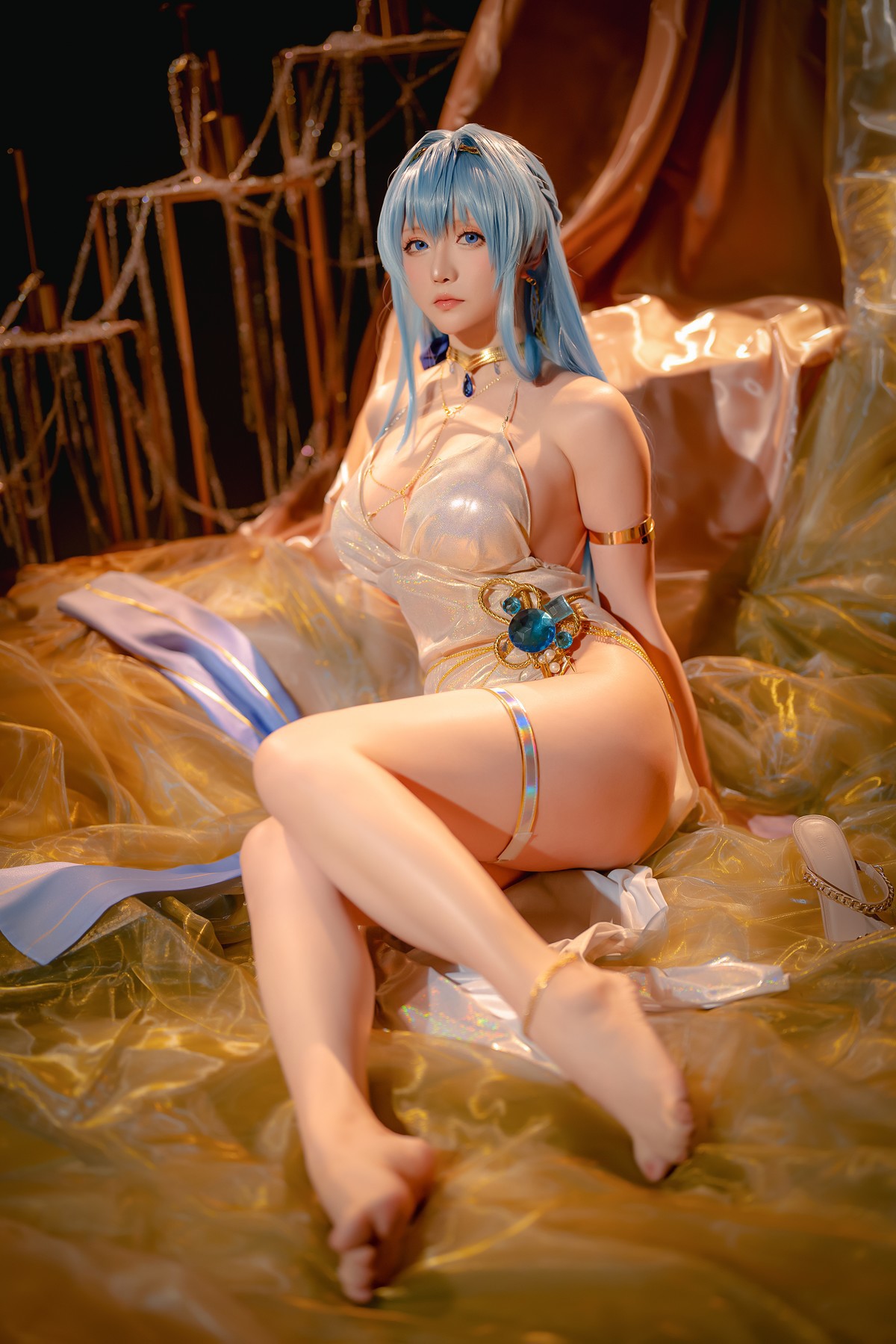 Cosplay 星之迟迟Hoshilily Nikke-海伦(19)