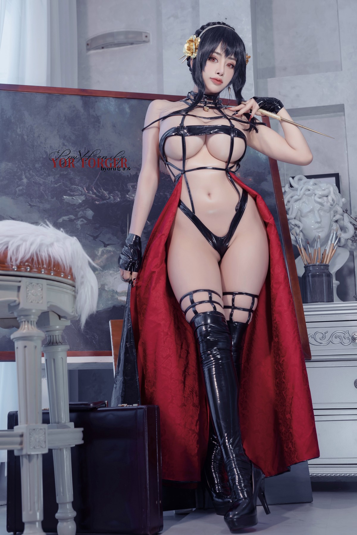 Cosplay 日本性感萝莉Byoru Yor Thorn Princess(17)