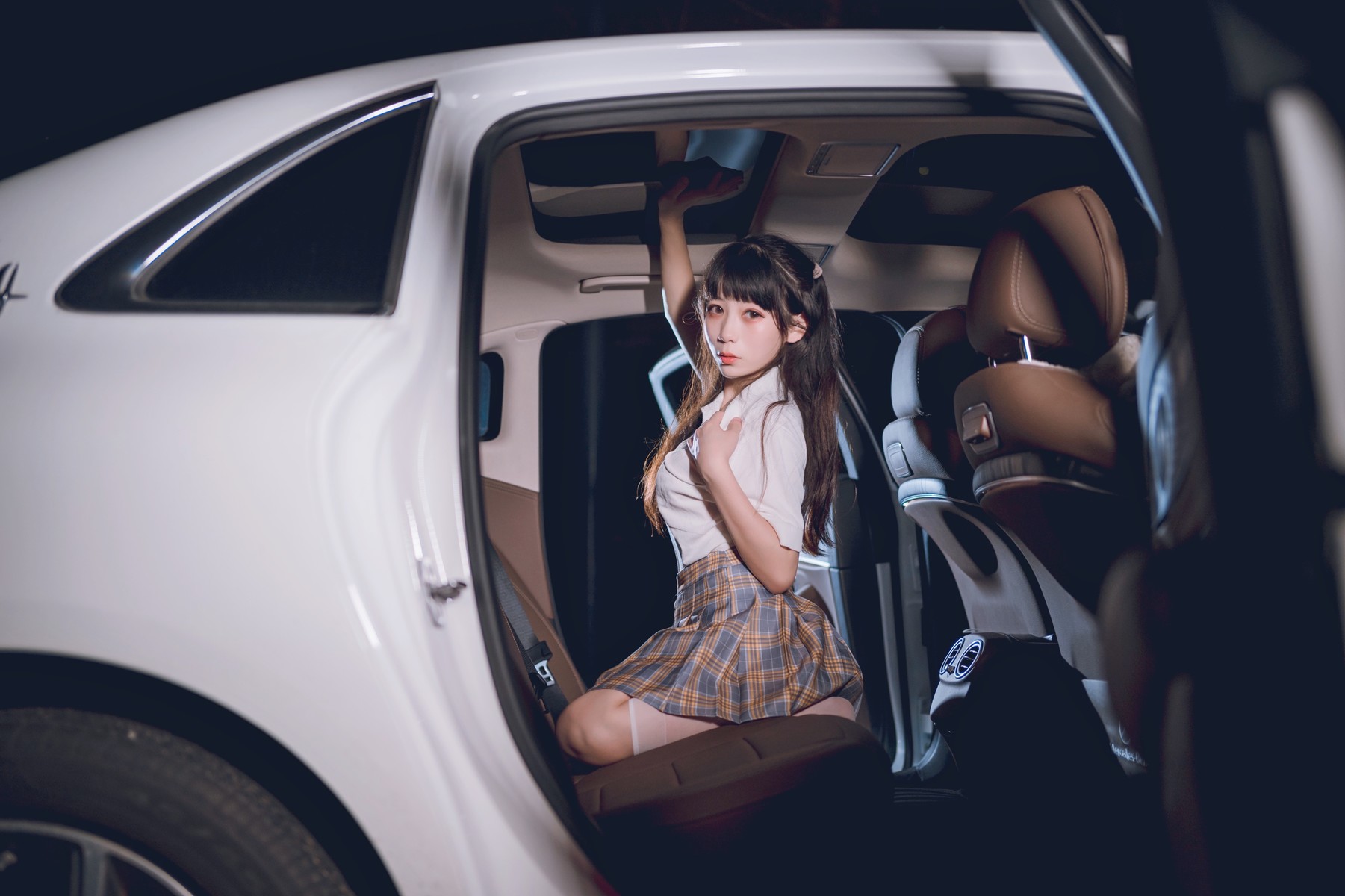Cosplay Usejan蓝蓝 奔驰(22)