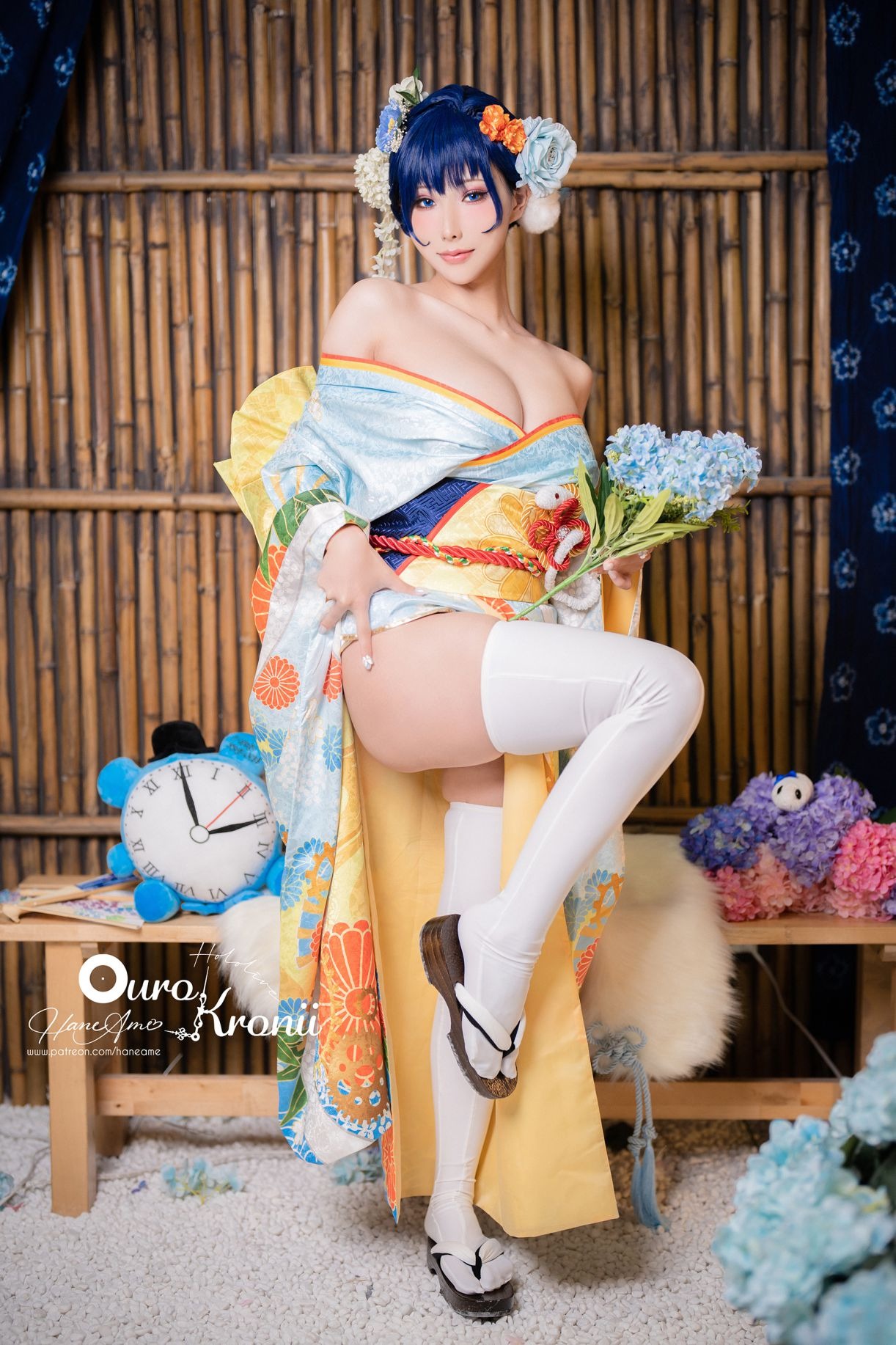 雨波_HaneAme Hololive_ Kronii _ Photobook ＿時間寫真書 2.Kimono(16)