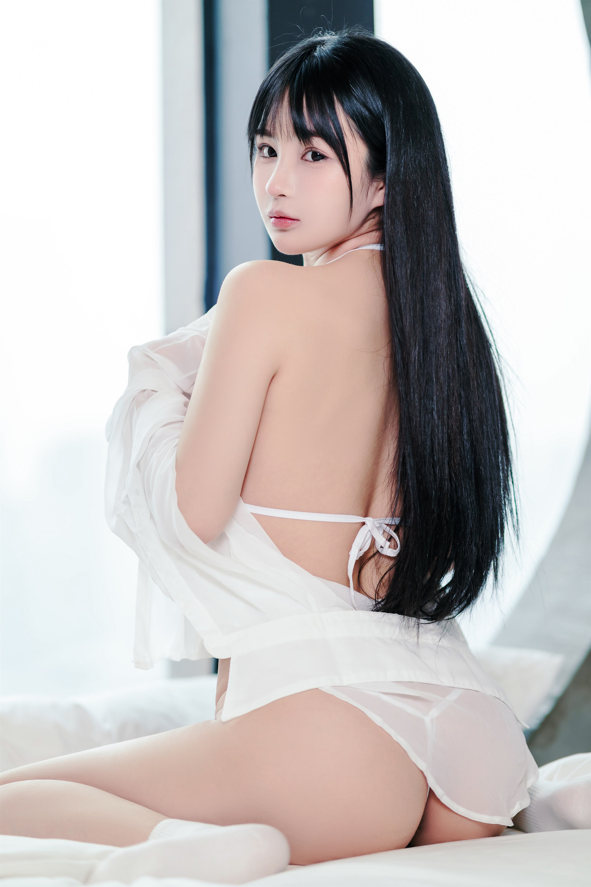 Cosplay 桜井宁宁 男友衬衫(32)