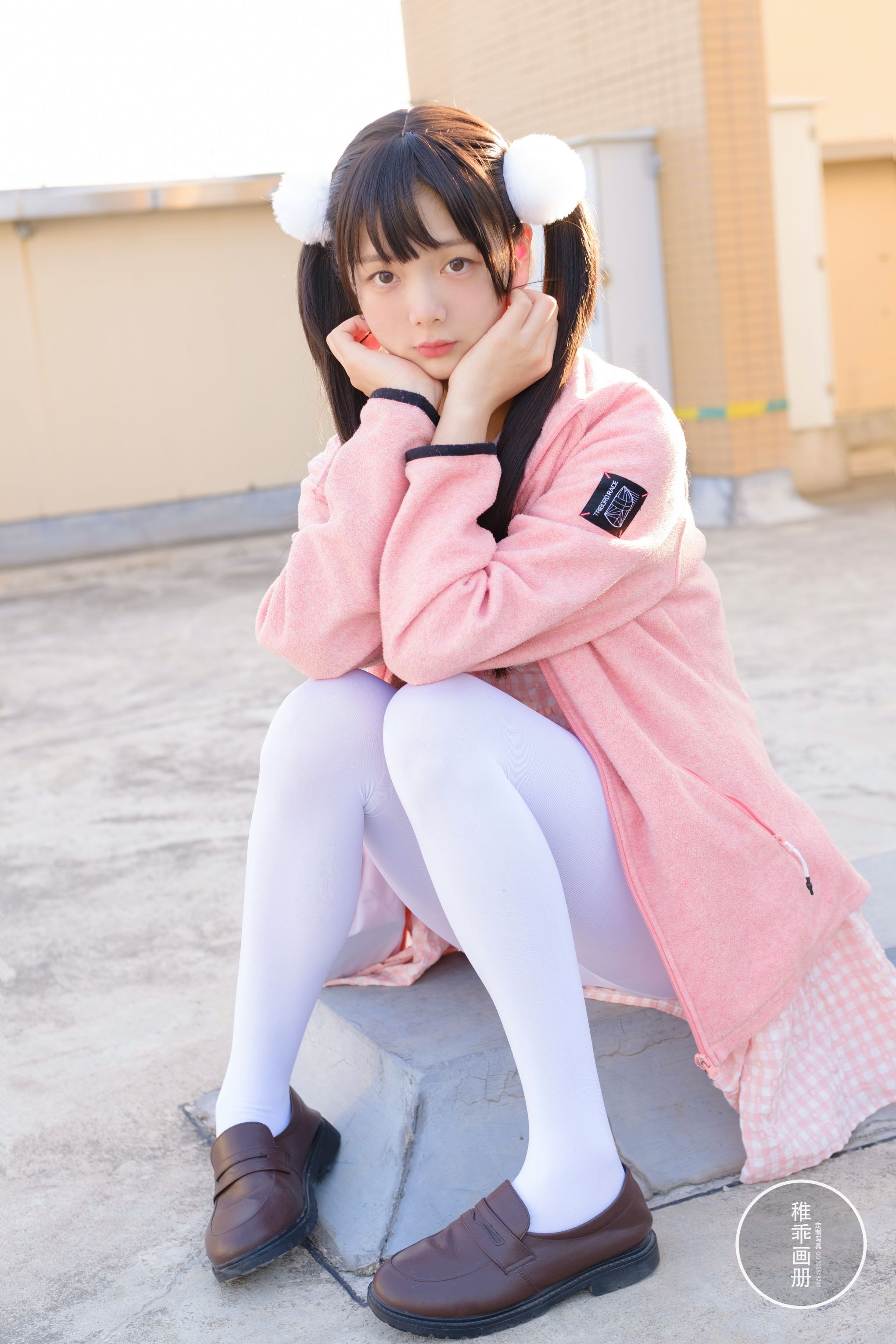 晴空 06 夜夜 天台粉裙 [82P-0.98GB](8)