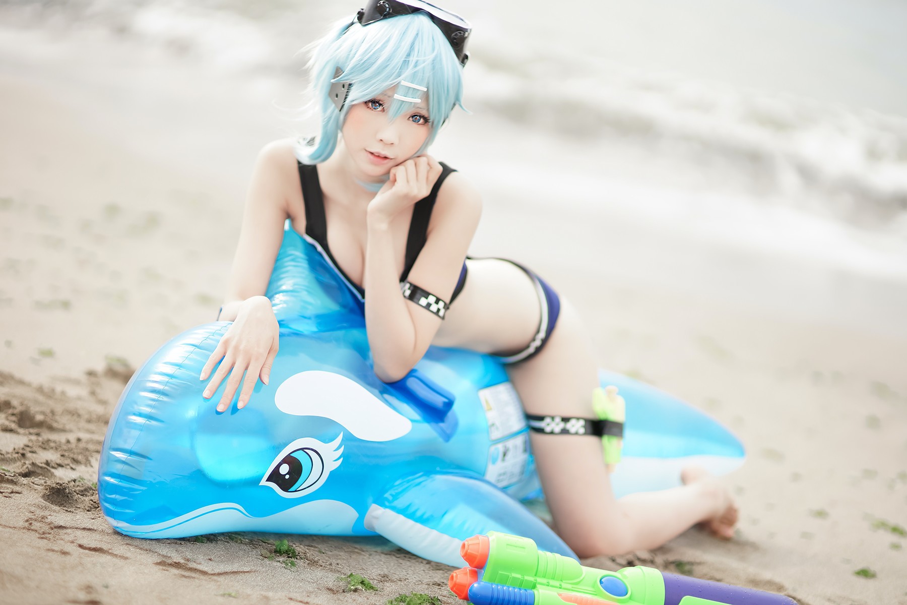 Cosplay ElyEE子 诗乃海边(34)