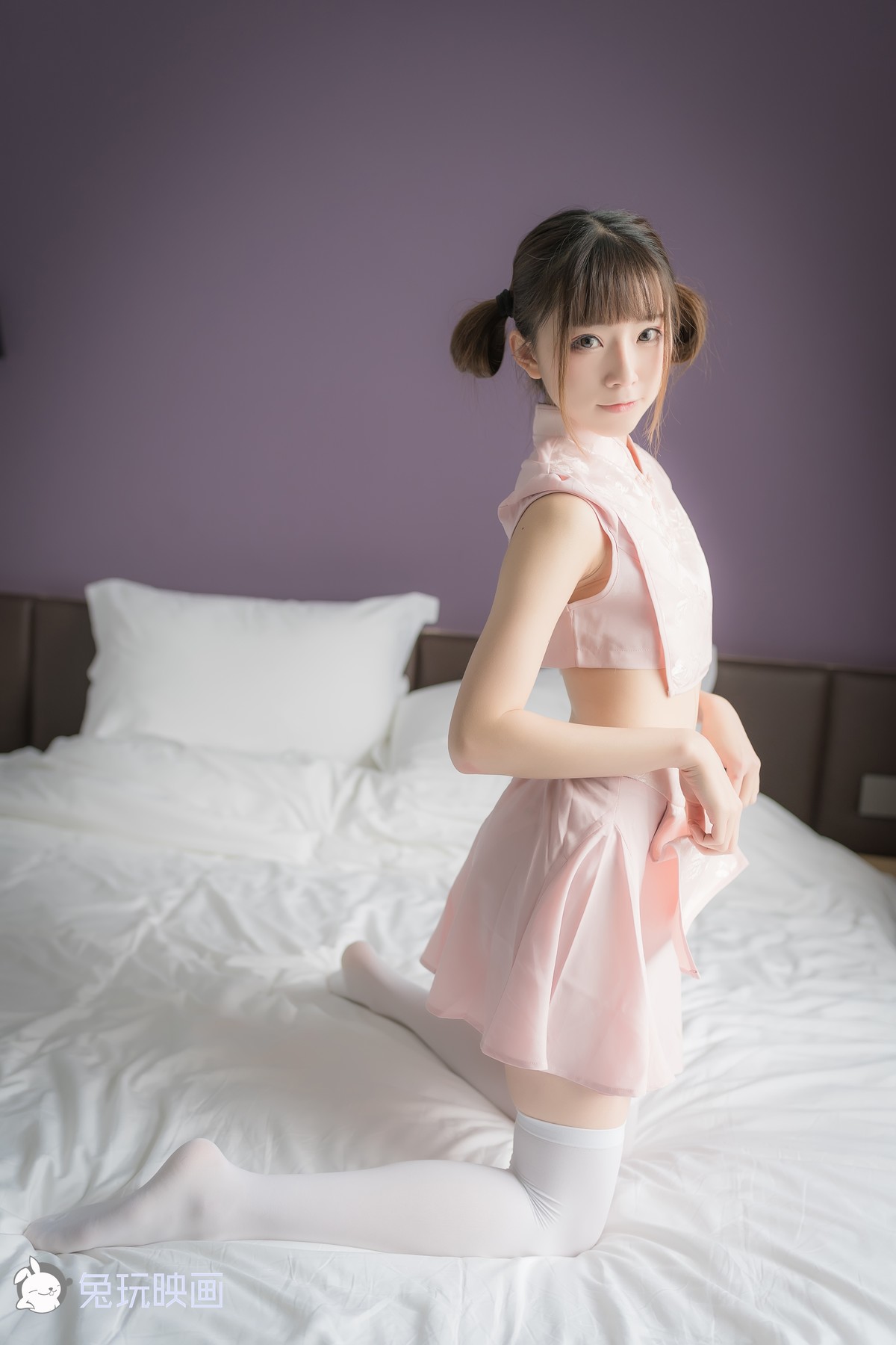 Cosplay 兔玩映画 粉色团子(40)
