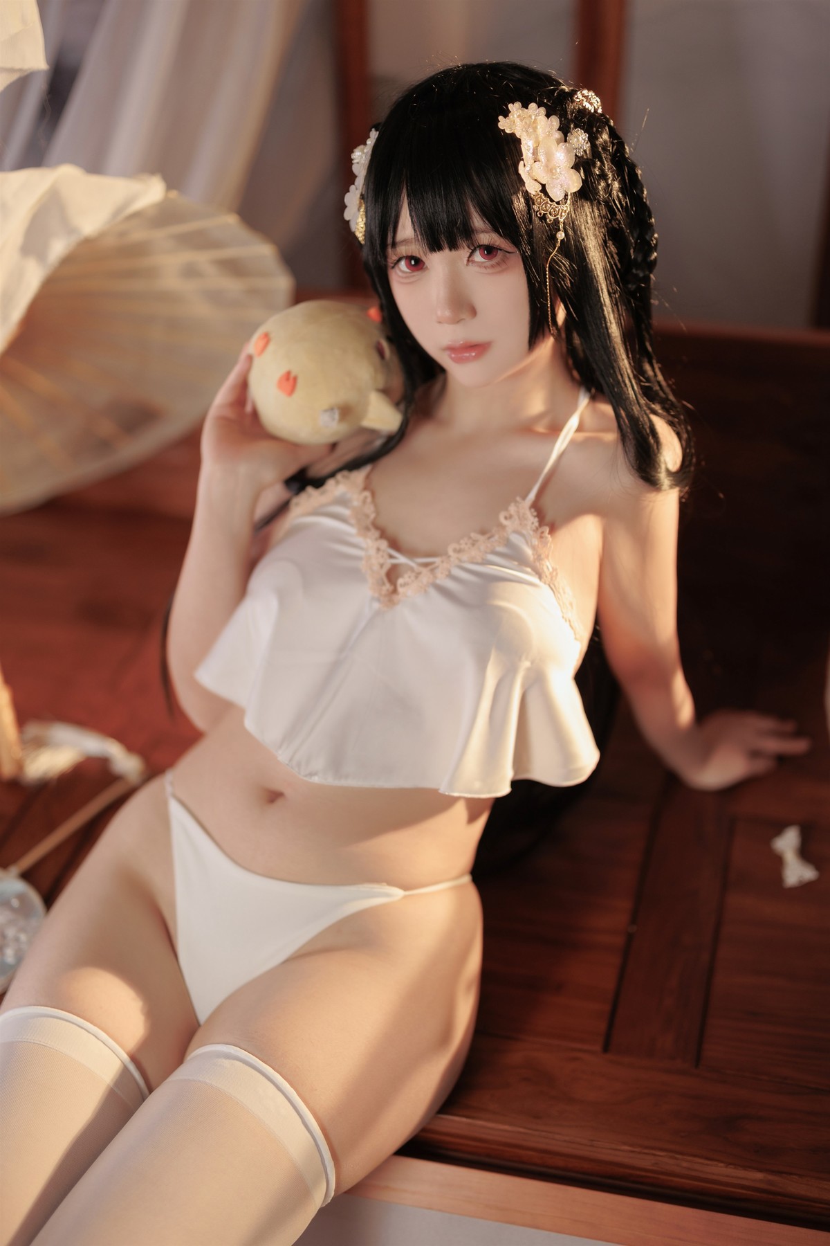 Cosplay 樱落酱 逸仙 膏发凝脂(21)