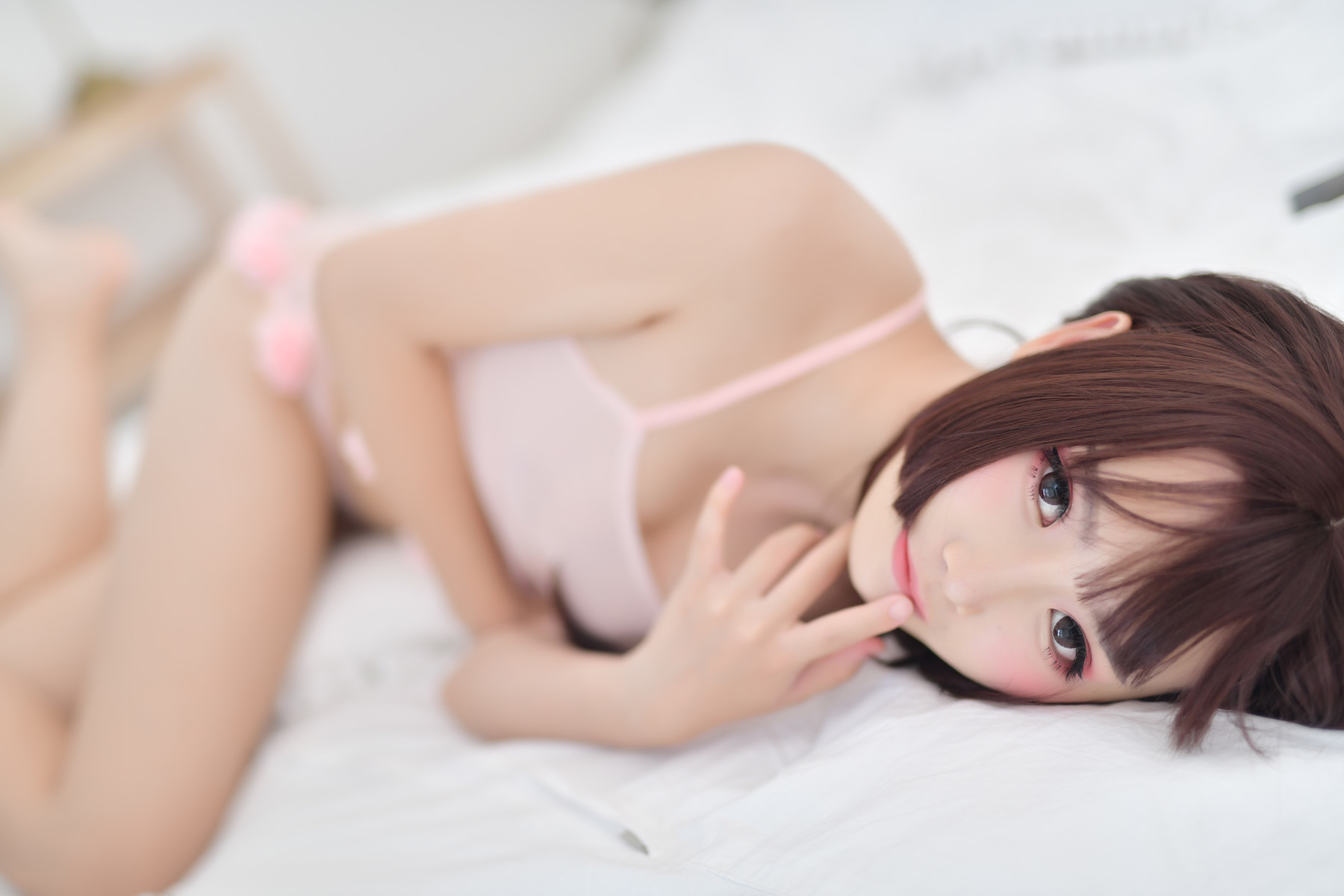 Cosplay 面饼仙儿 黑丝女仆私房(40)