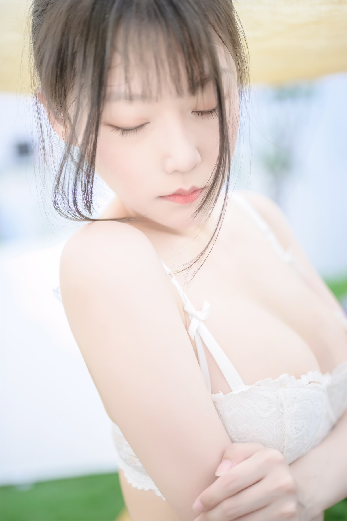 香草喵露露 Cosplay 阳光庭院制服(36)