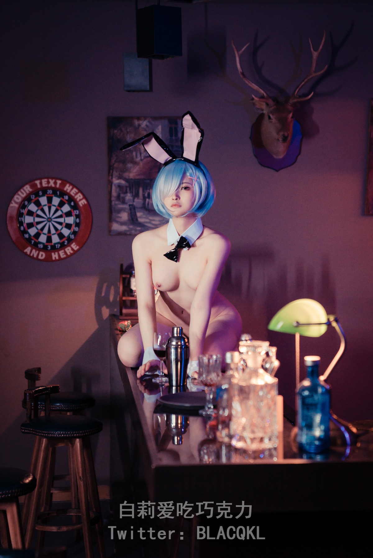 白莉愛吃巧克力 蕾姆兔女郎(45)