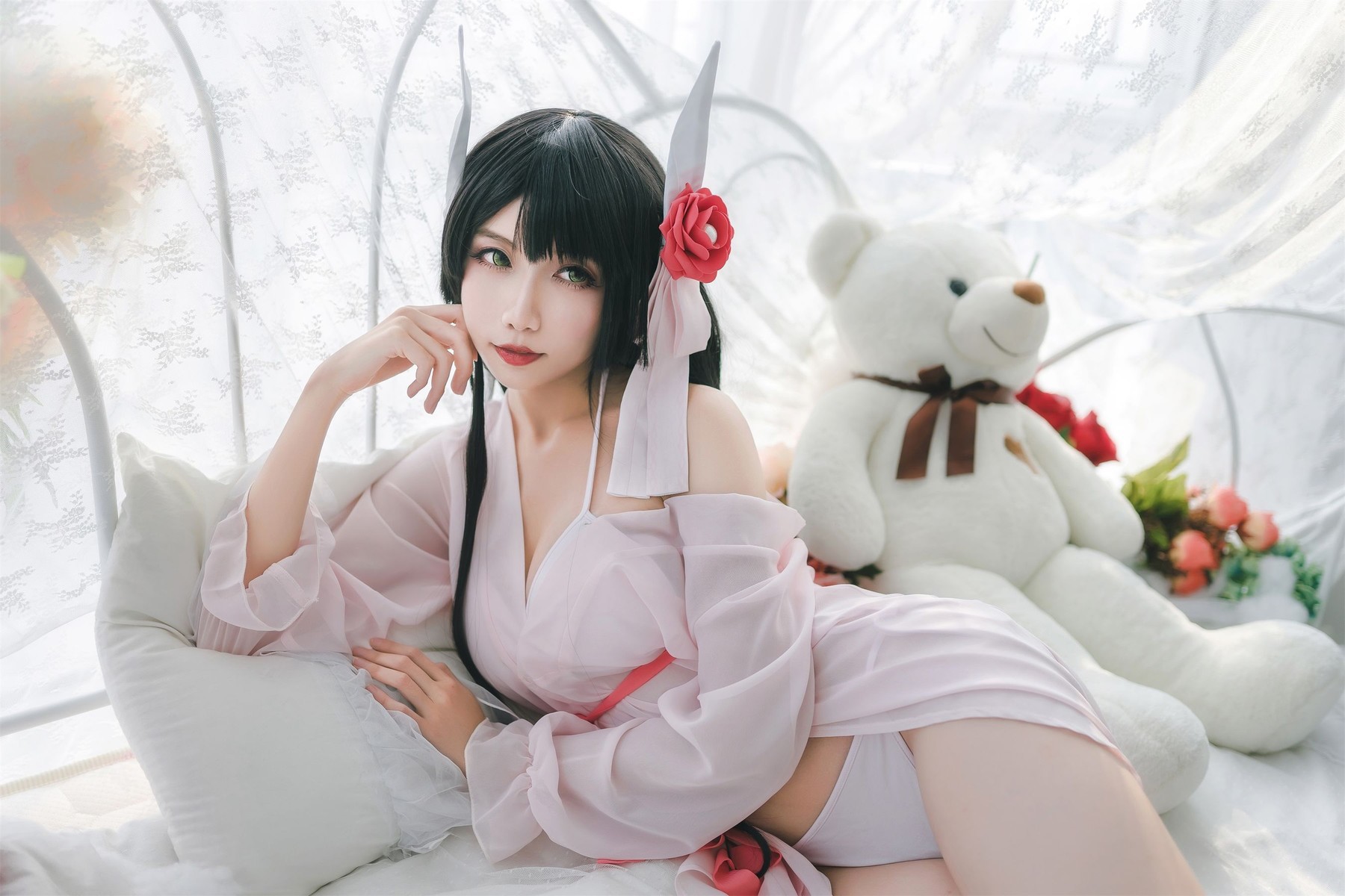 Cosplay 迷失人形QUQ 比叡 月下巡游(19)