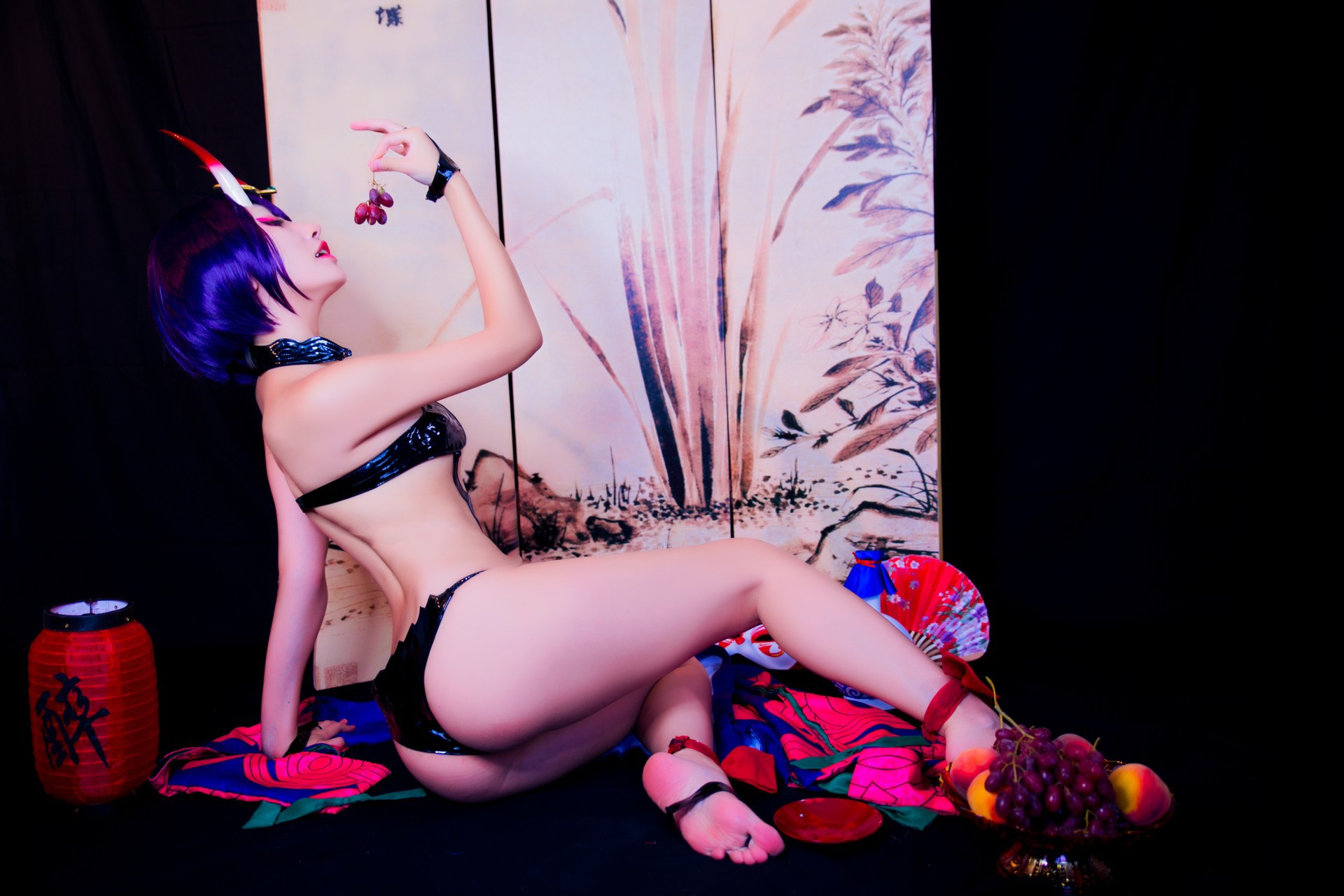 Cosplay Misswarmj 酒吞童子女仆 Shuten Douji(42)