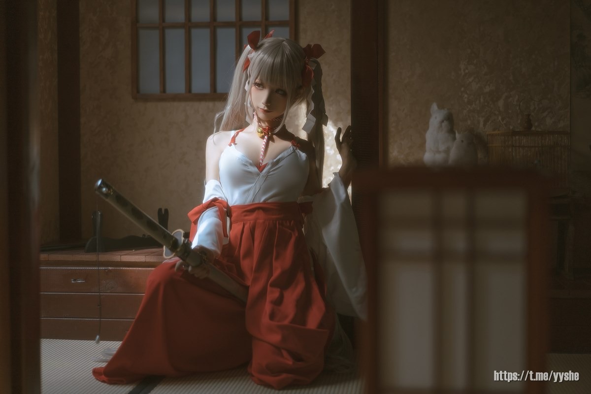 [Cos]蠢沫沫 - 可畏 巫女 [55P](52)