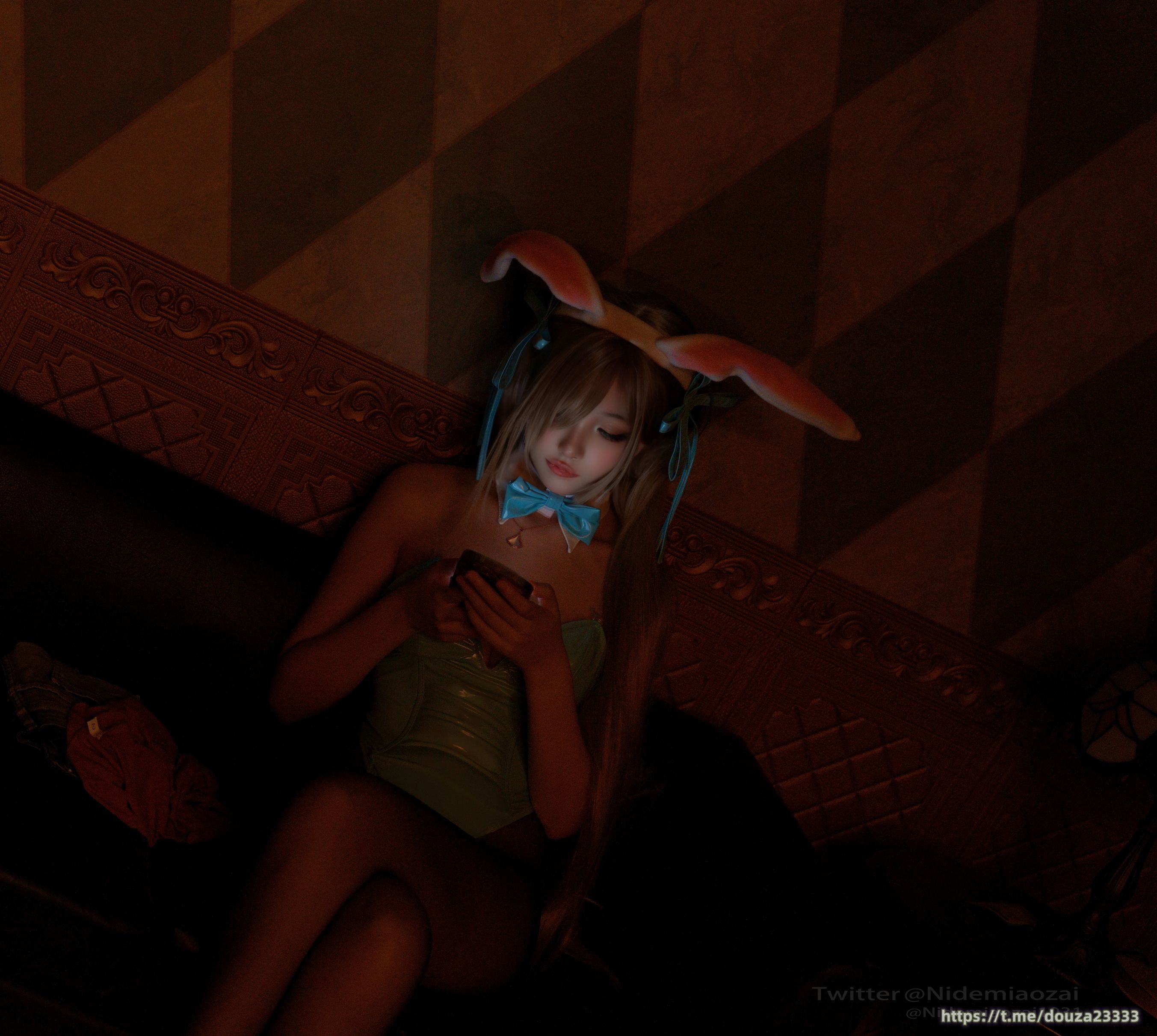 [Cat Demon喵崽] 碧蓝档案 明日奈兔女郎 [123P-823MB](26)