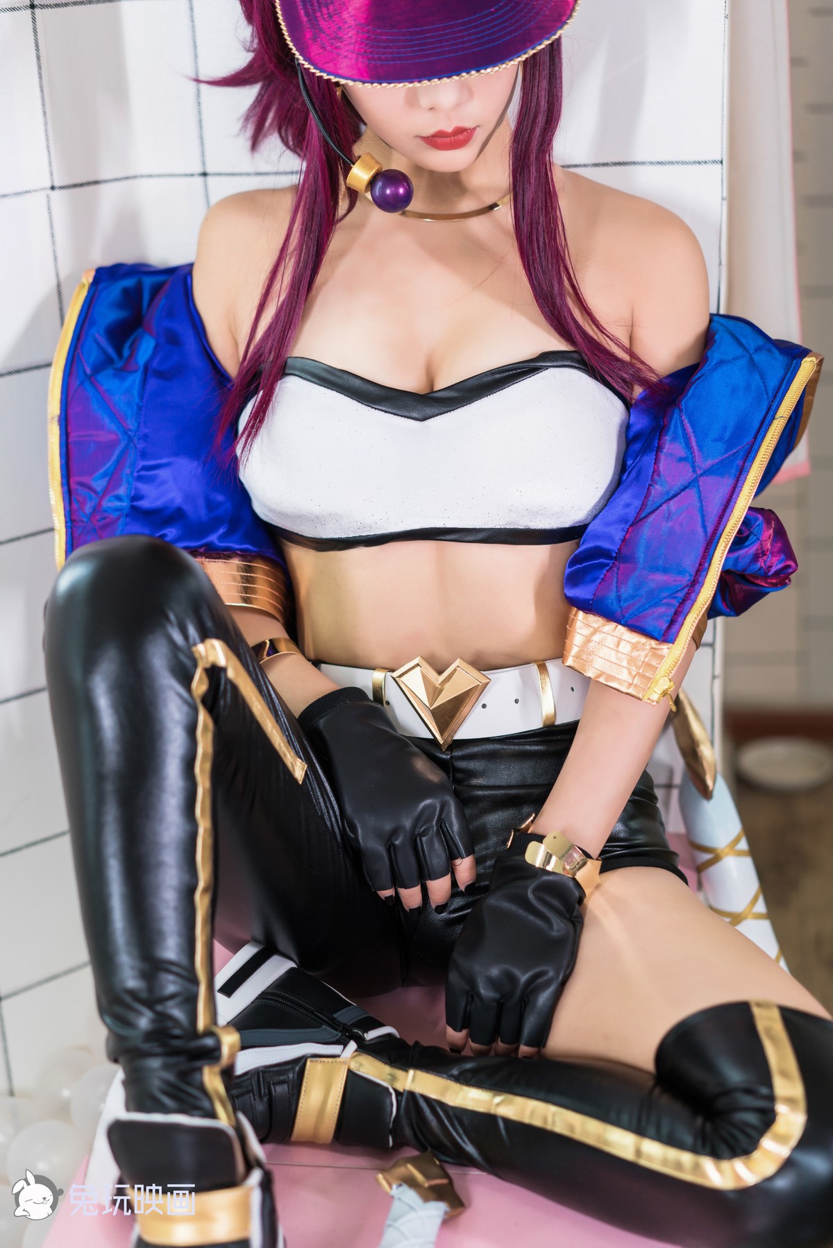 Cosplay 兔玩映画 KDA阿卡丽(23)