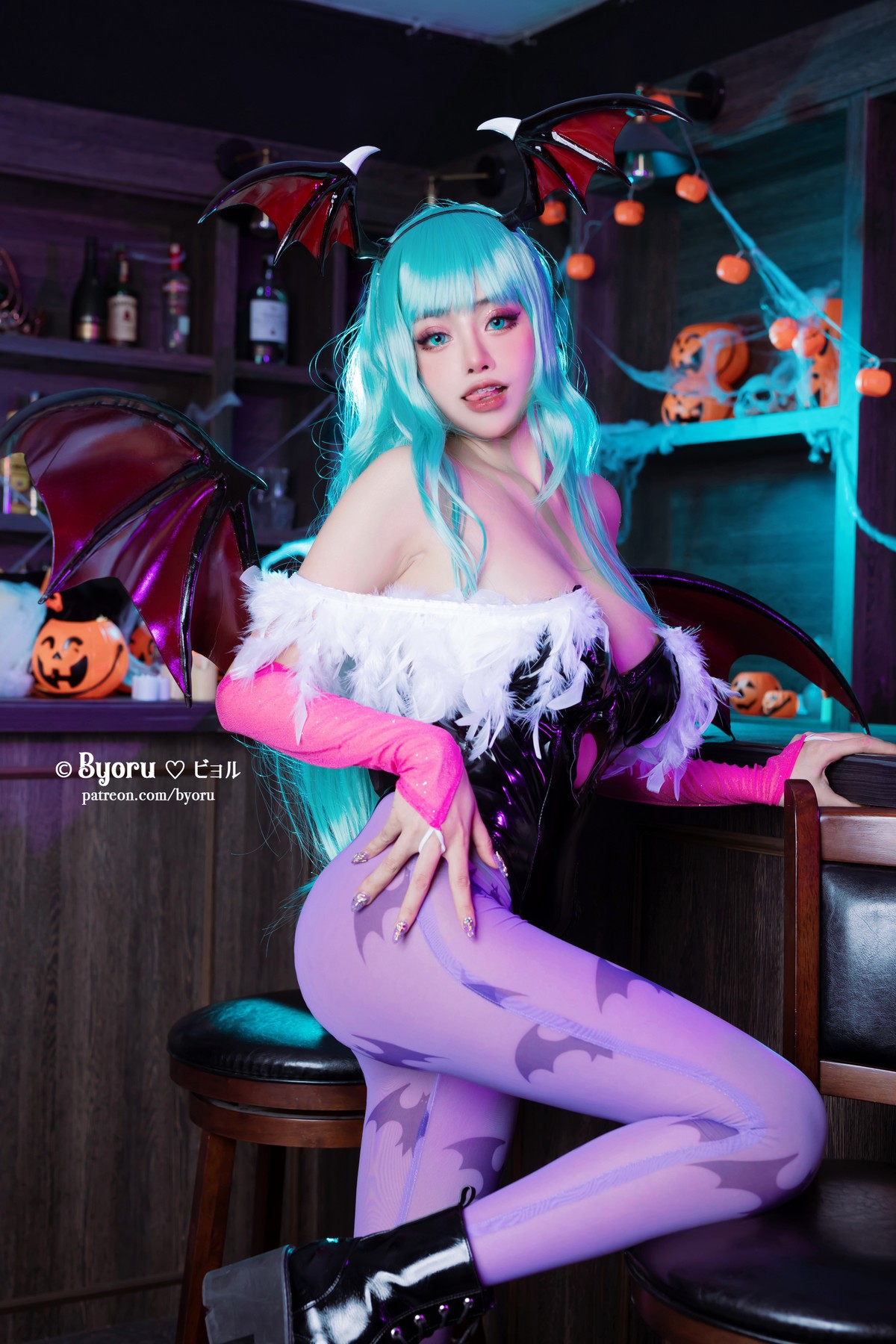 Cosplay 萝莉Byoru Morrigan(4)