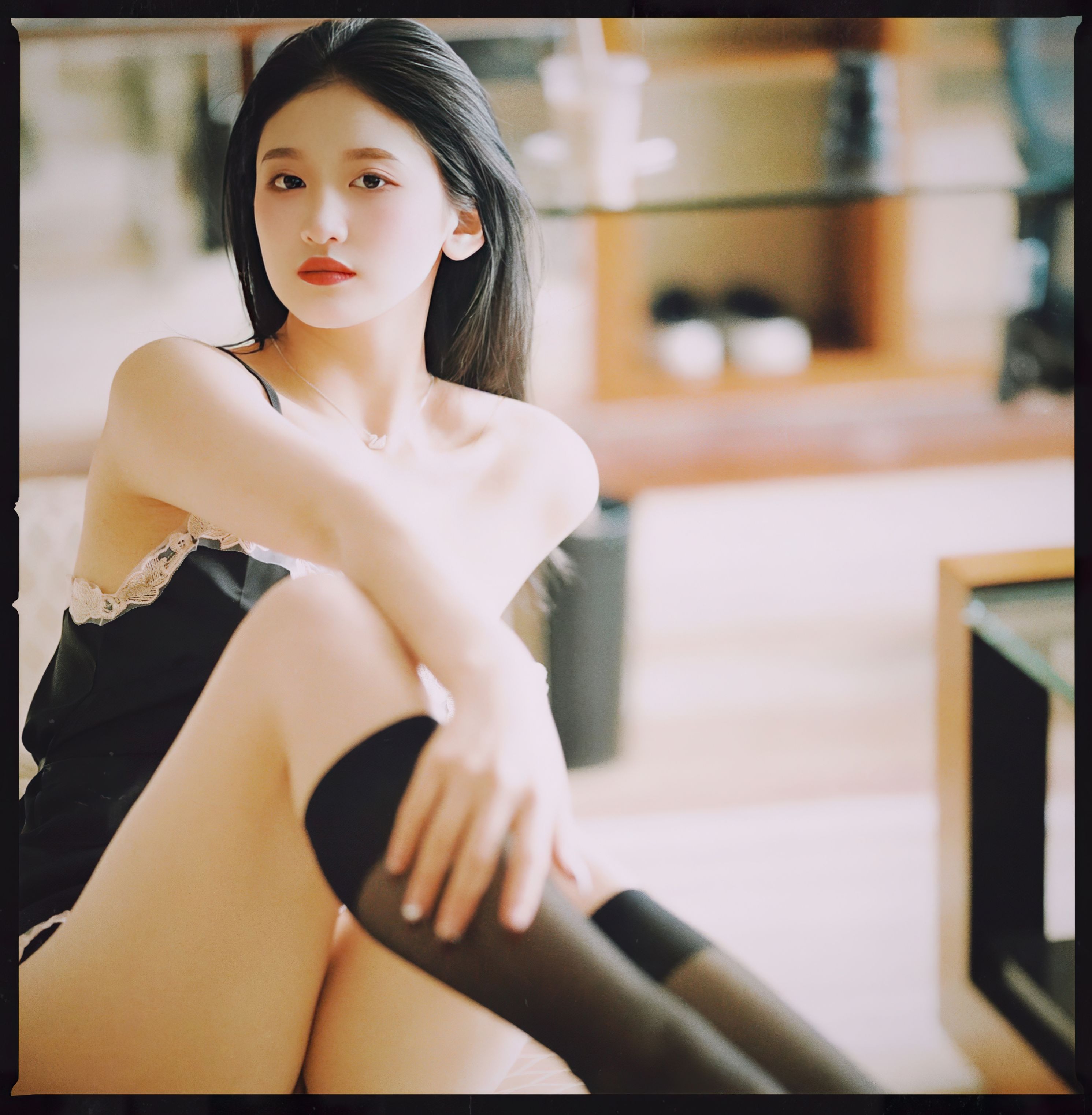 美女模特彤彤大尺度私房(39)