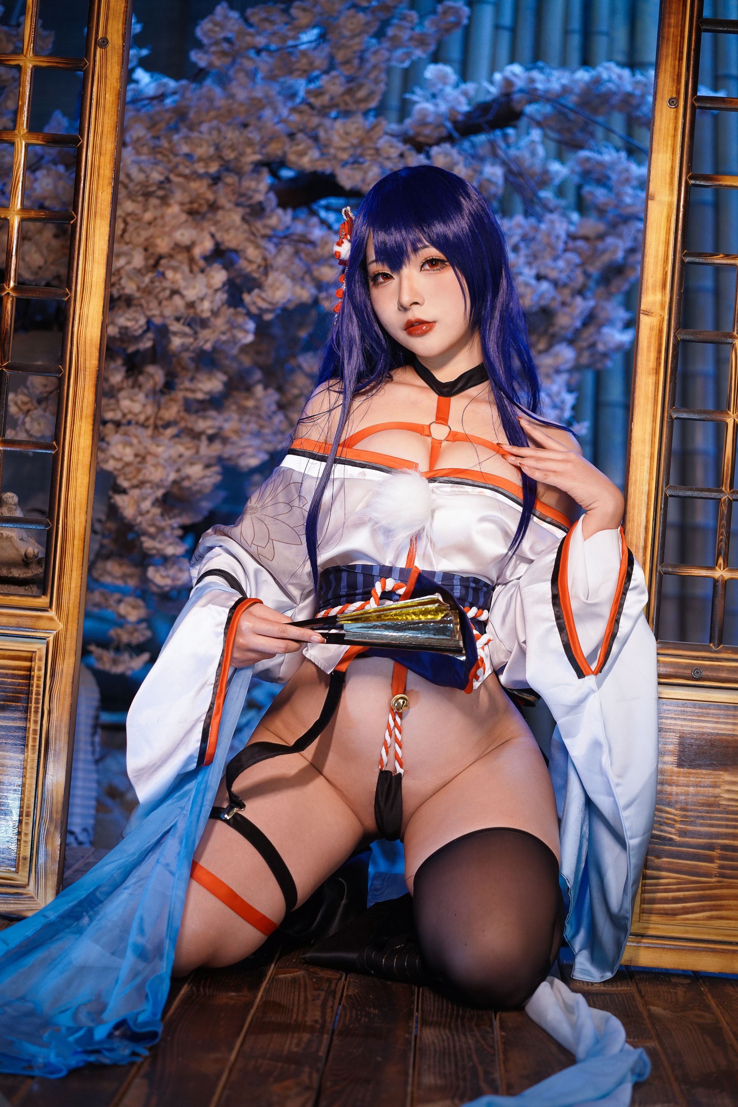 Yuuhui玉汇 Erophone Re 真子-和服抹油[82P](4)