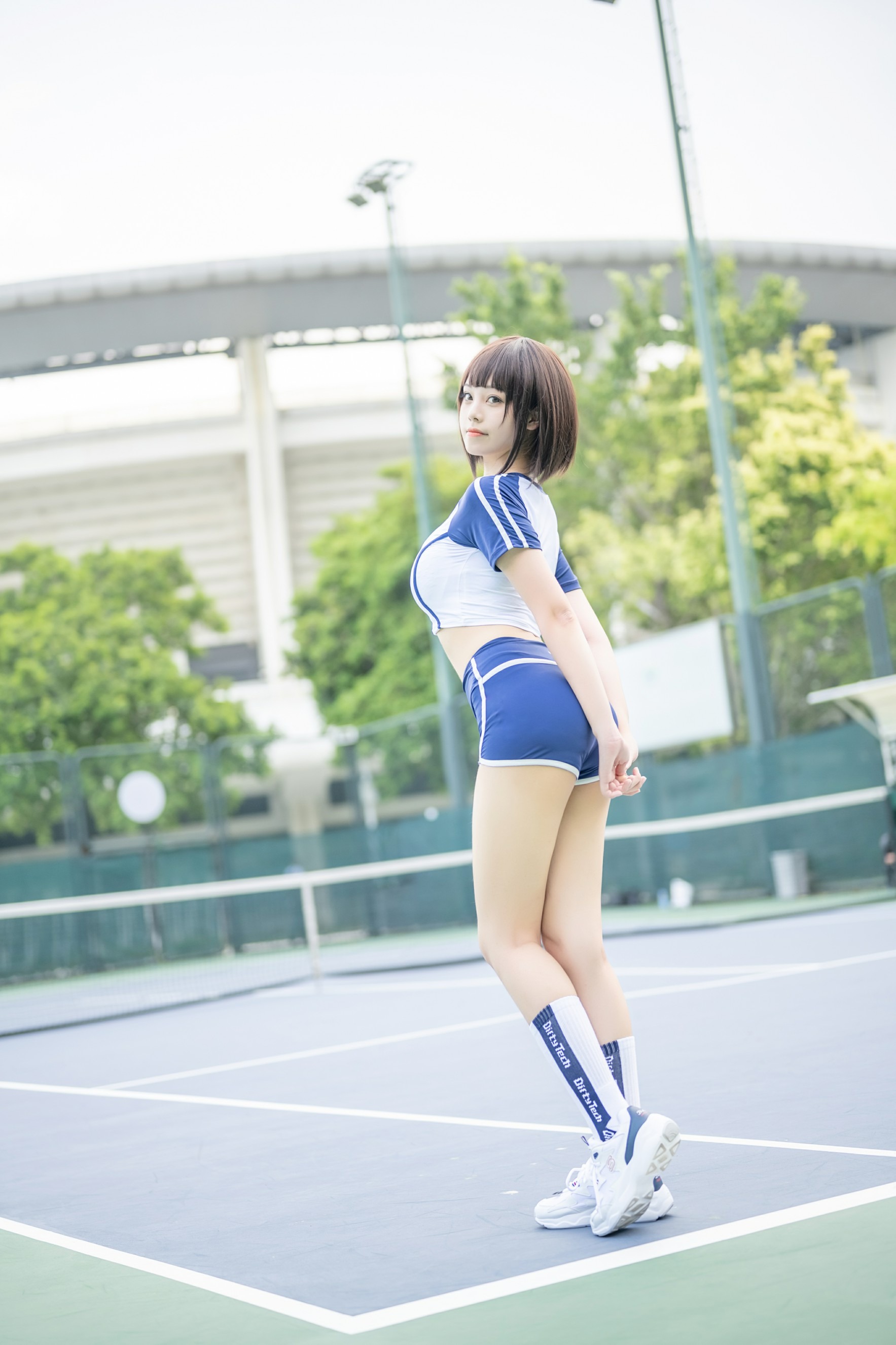 蜜汁猫裘 -  体操服(24)