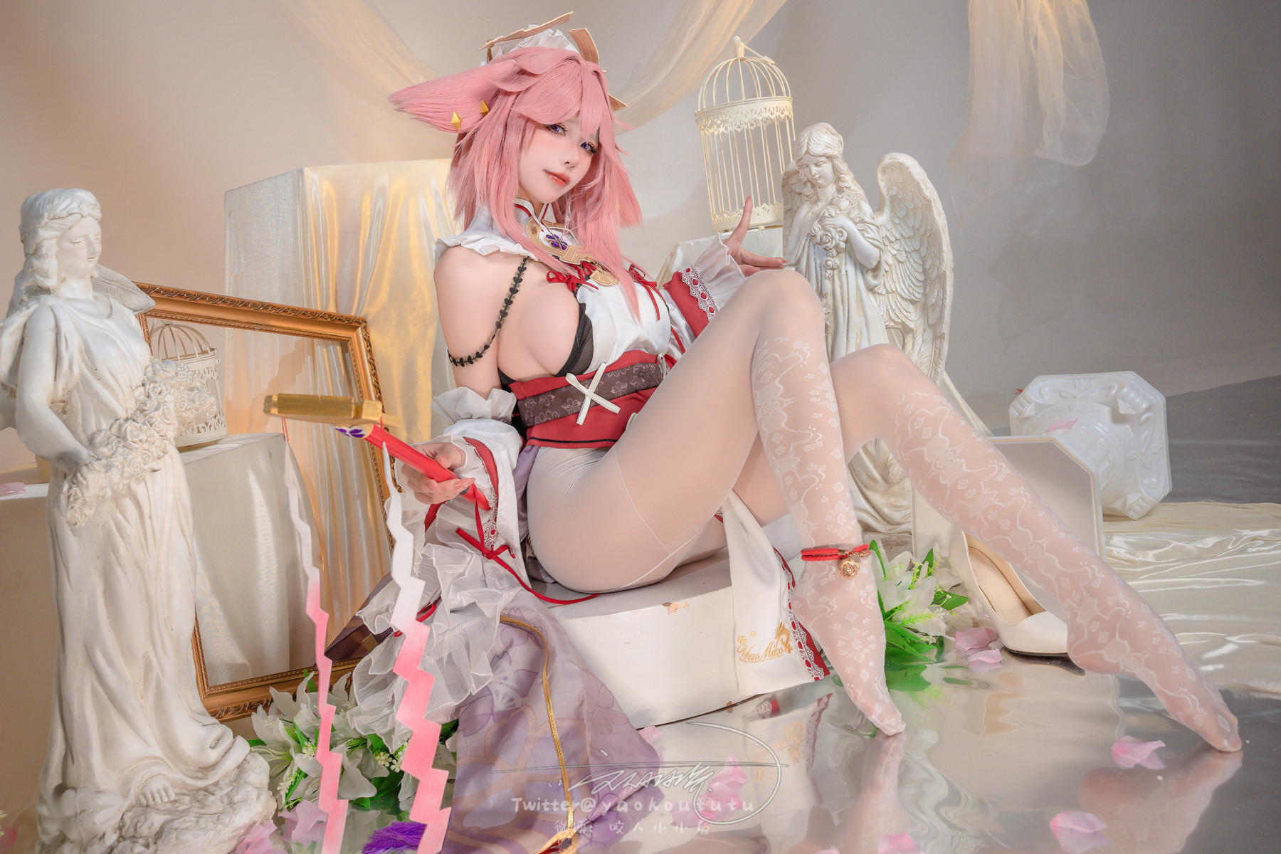 Cosplay 黏黏团子兔 春江水暖 神子贺岁 Set.01(45)