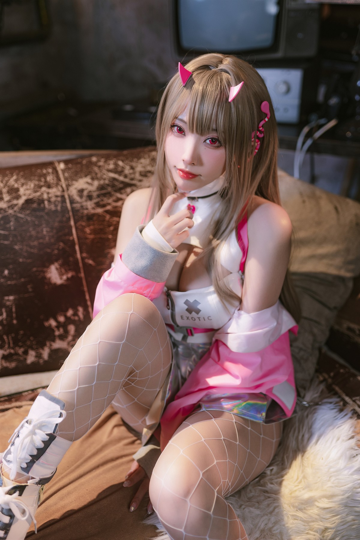 Cosplay 宫本桜 毒蛇(18)
