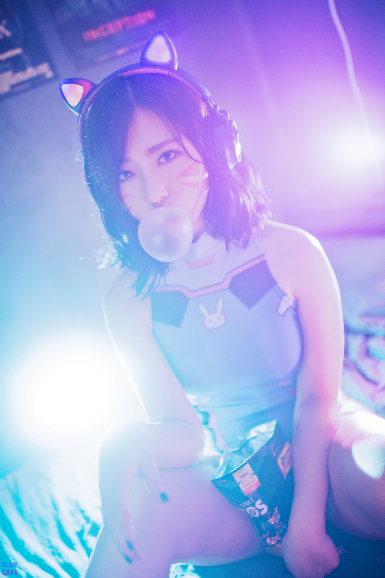 Luci 루시, [BLUECAKE] Hello I am D.Va Kim(80)