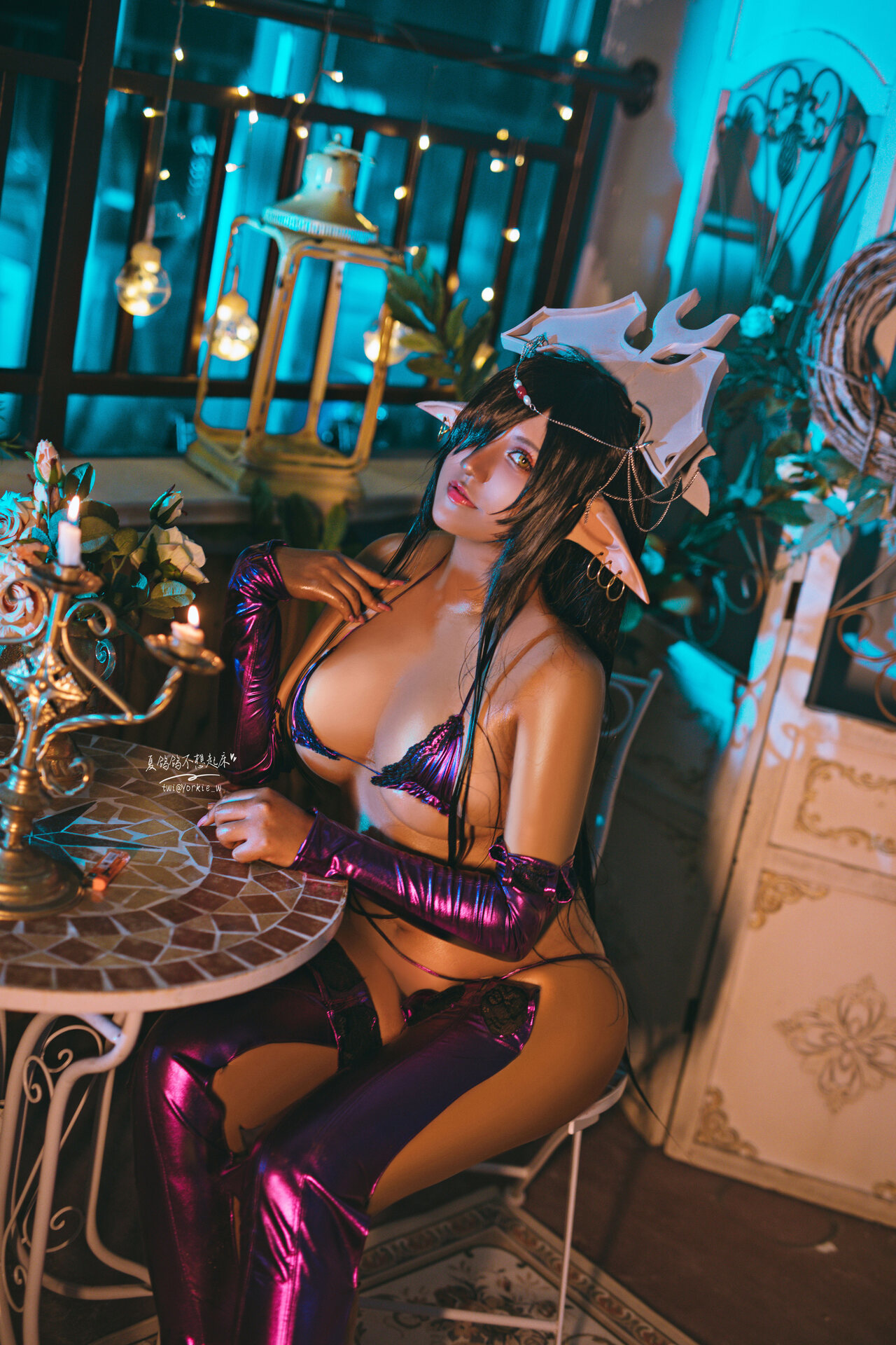 [夏鸽鸽不想起床] Olga Discordia オリガ・ディスコルディア (クロイヌ ～気高き聖女は白濁に染まる～)(25)