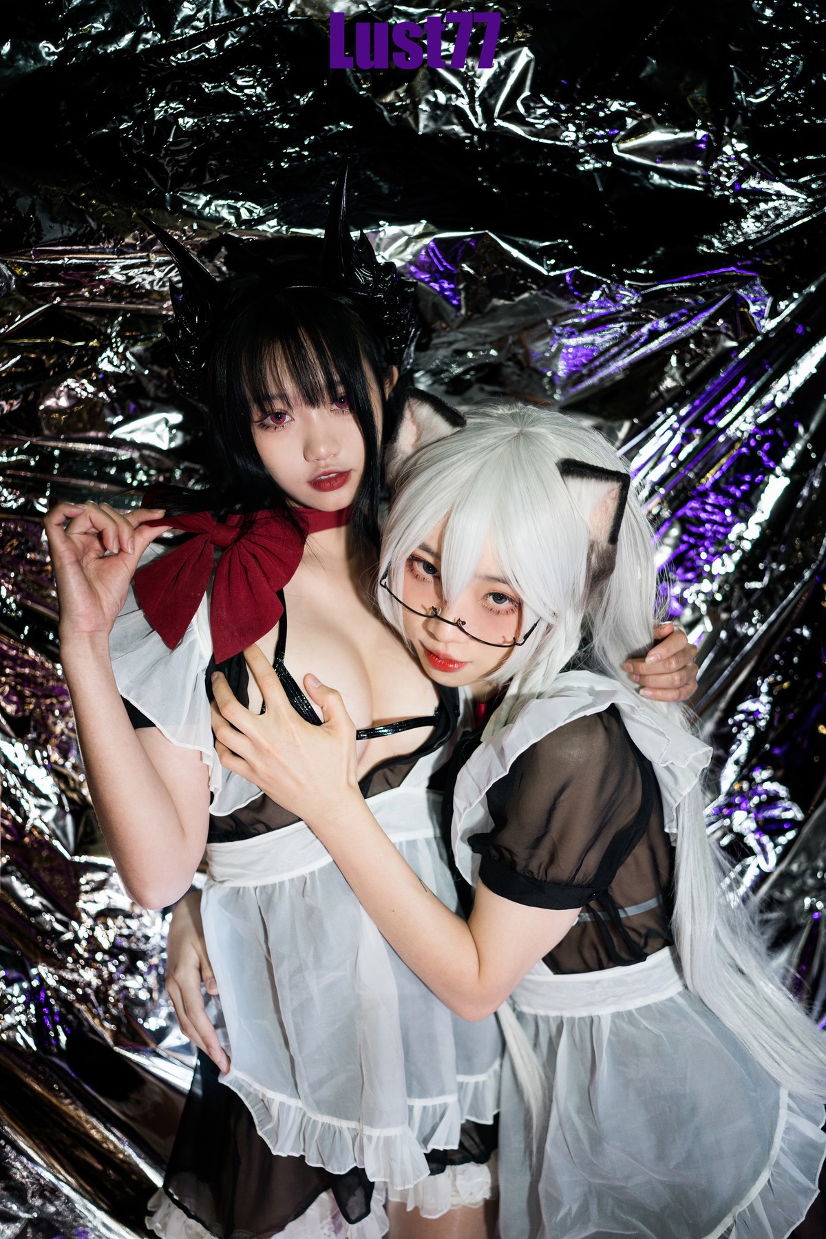 Cosplay 柒柒要乖哦 女仆の惩戒课 Set.01(52)