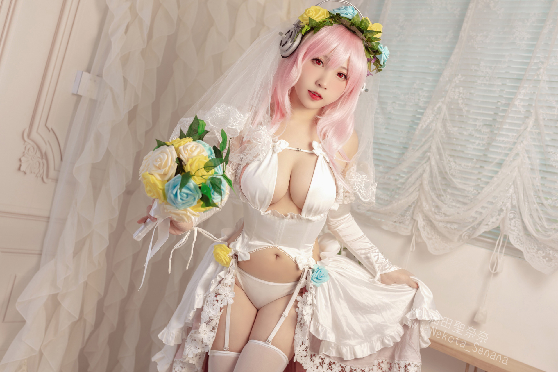 [猫田圣奈奈] 索尼子十周年花嫁 Super Sonico(23)