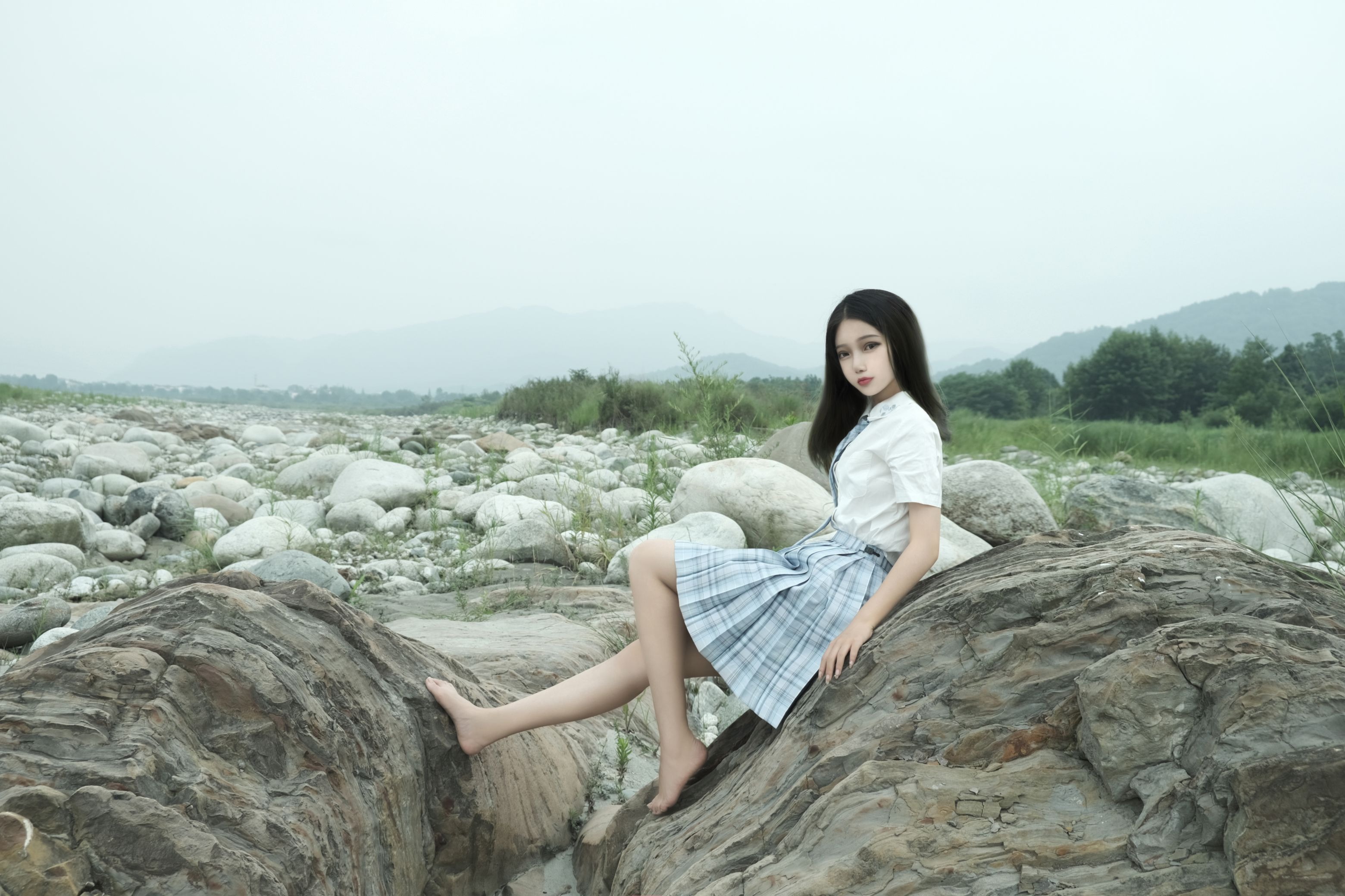 eloise软软 - 河边JK(25)