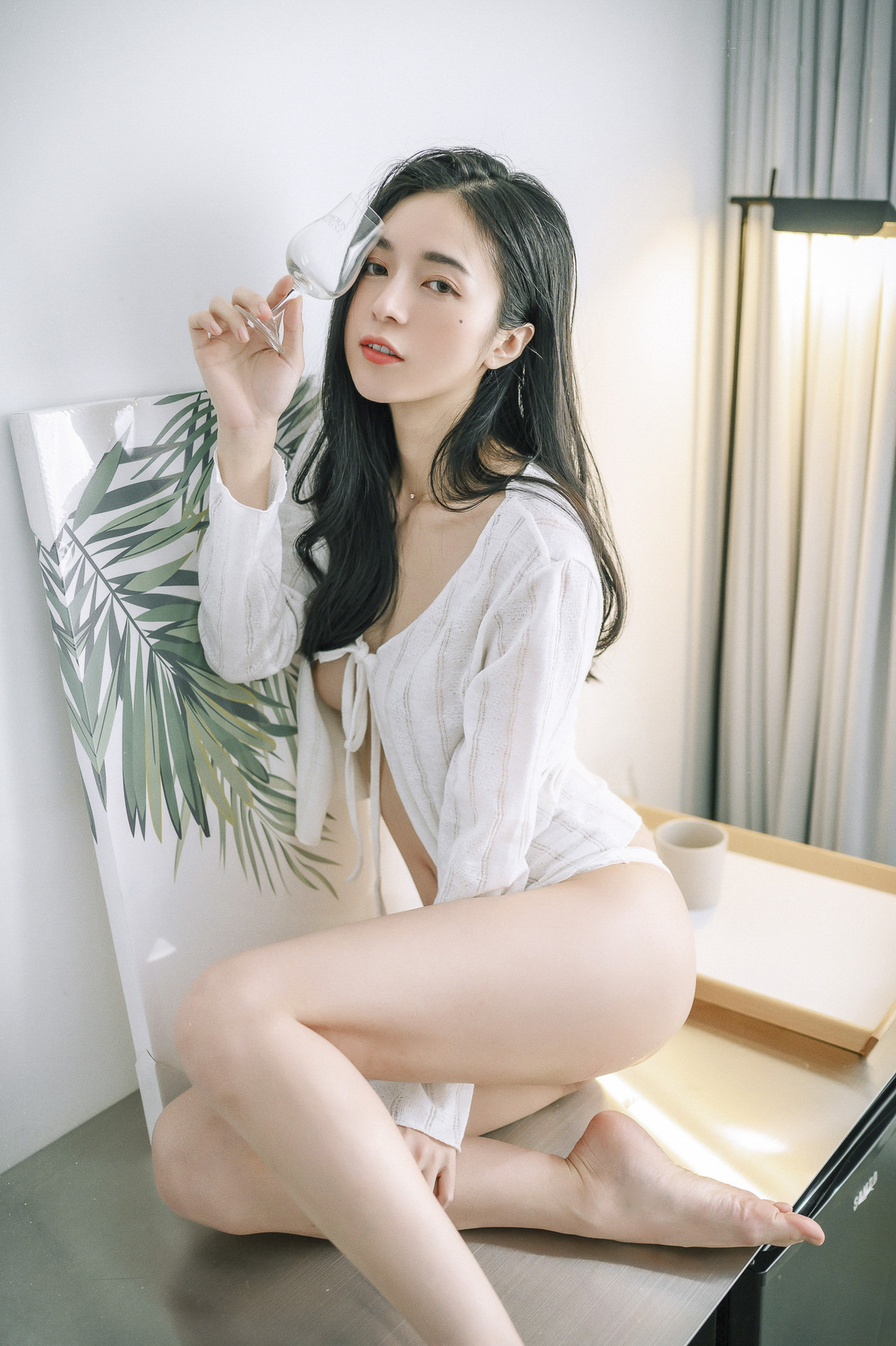 JVID精品 超仙辰辰 💕 仙女下凡玩遊戲輸了，成為任你使喚、讓你舒服的一日女友，隱藏版更多超性感畫面唷！(33)