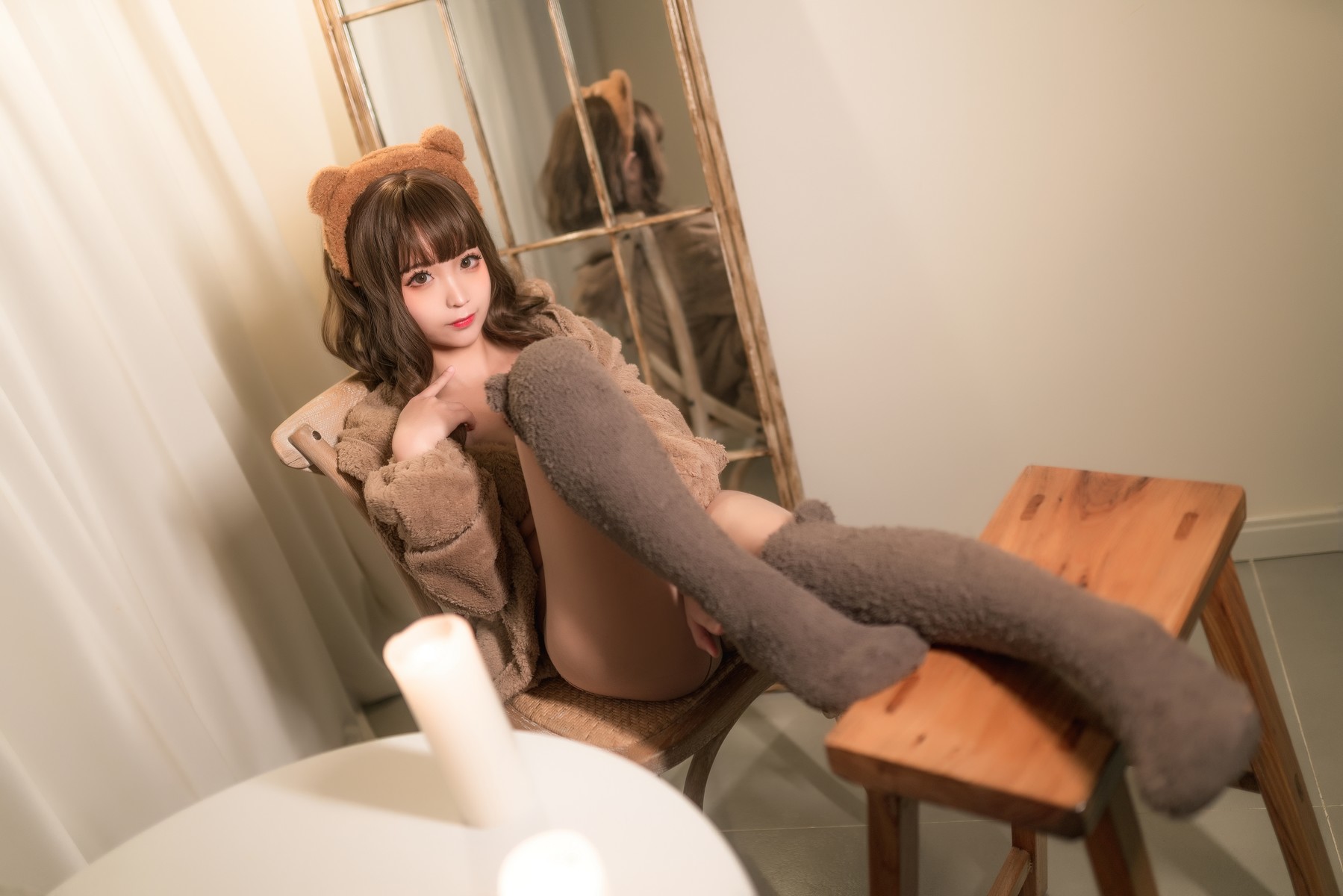 Cosplay, 蠢沫沫 Chunmomo 沫沫真爱版 棕熊 破图(9)