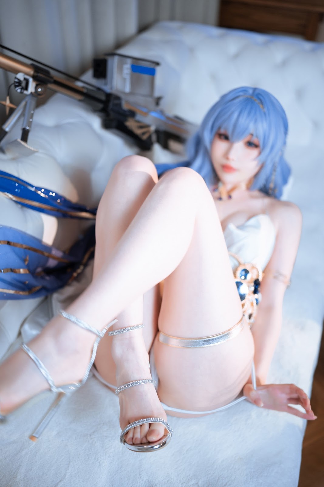 Cosplay Rioko凉凉子 海伦礼服(15)