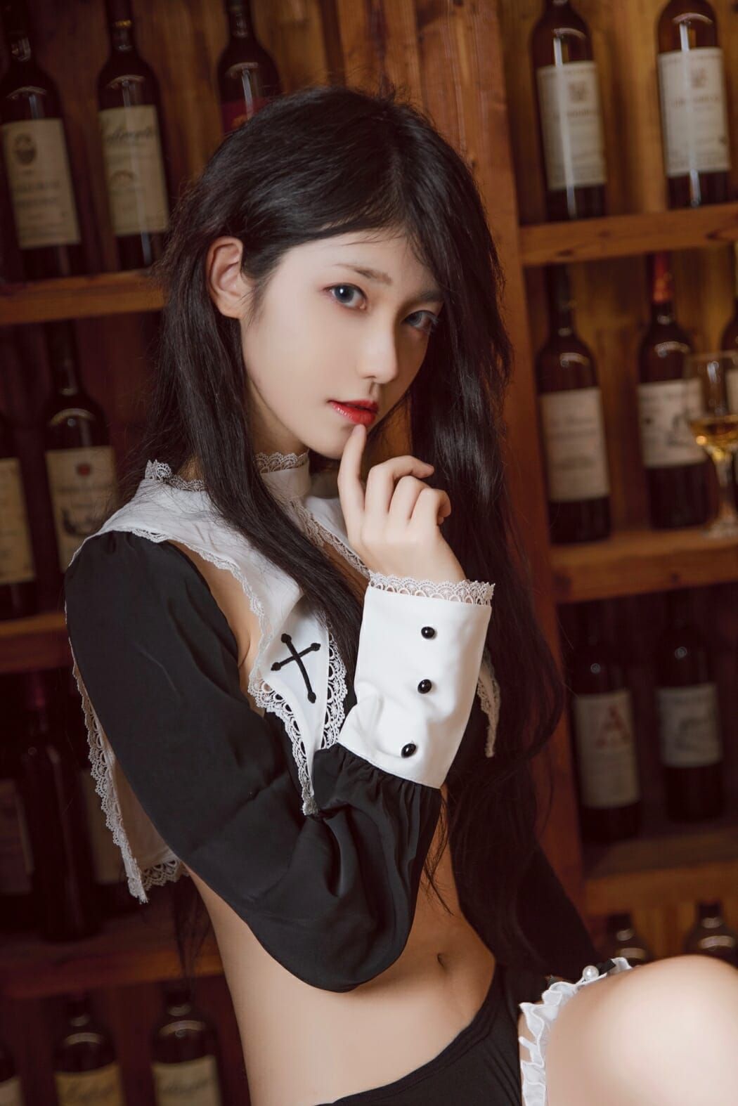南桃Momoko-黑修女、黑丝精灵[72P](1)