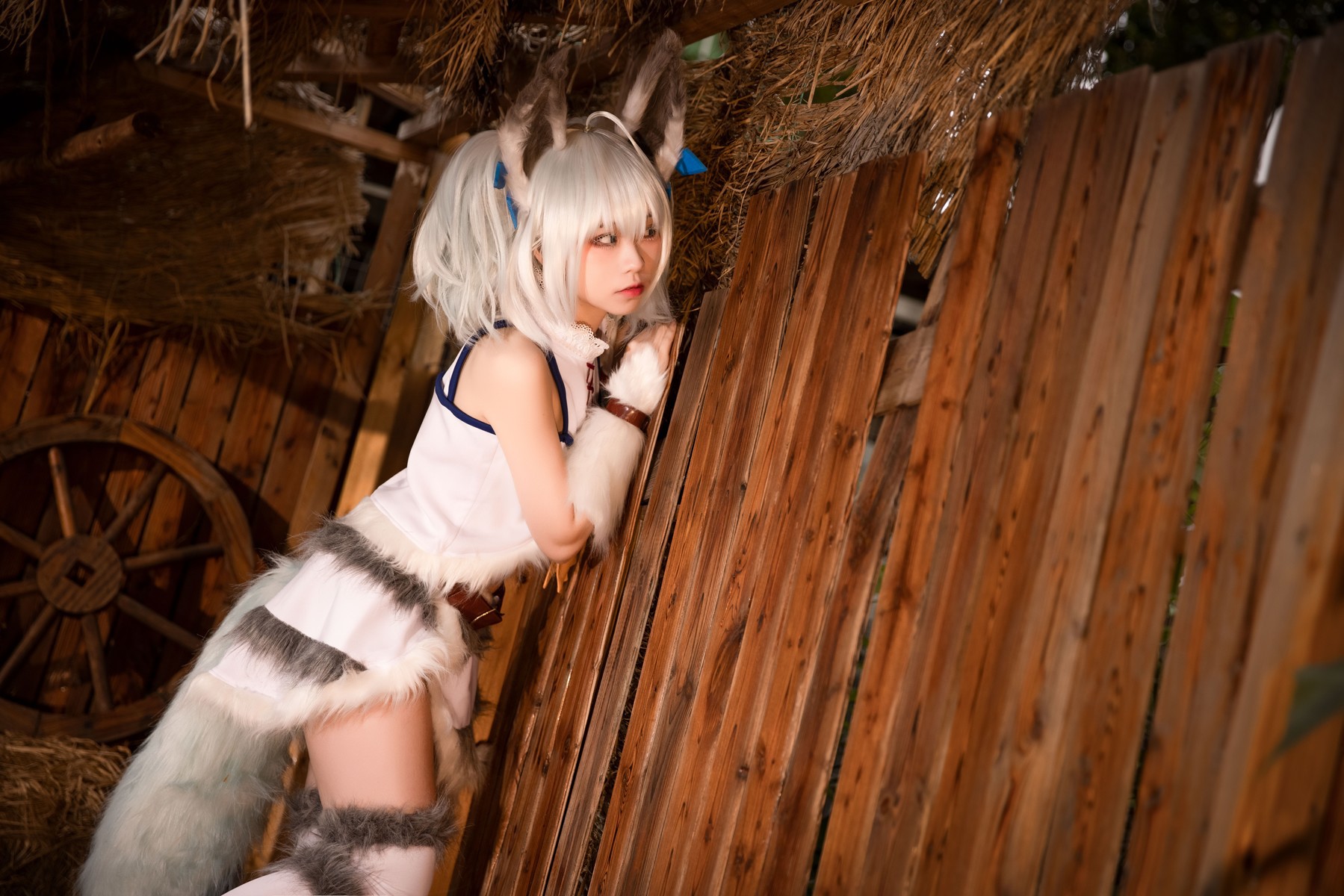 G44不会受伤 Cosplay 刹那常服+地牢(16)