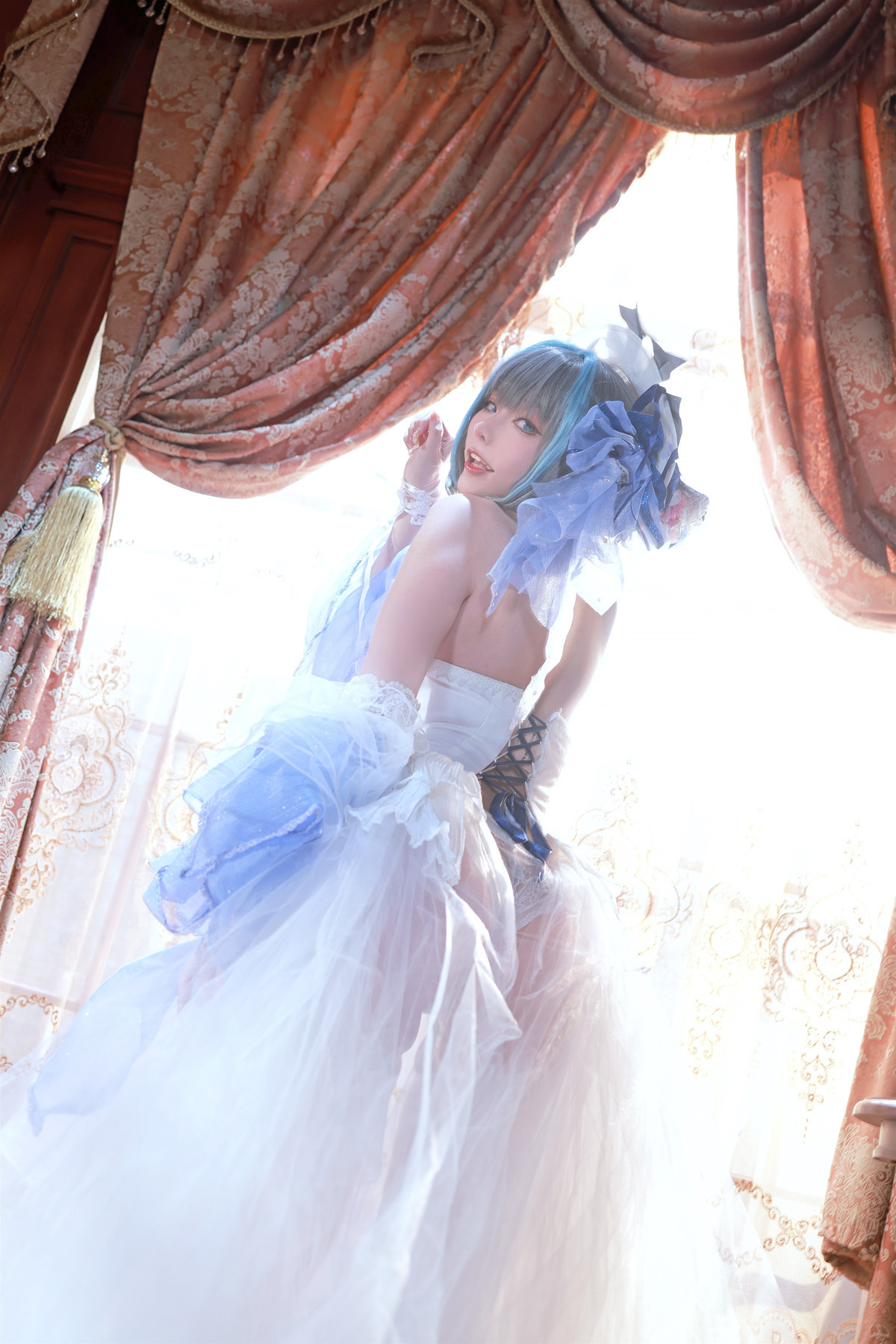 Cosplay 起司块wii 柴郡礼服(4)