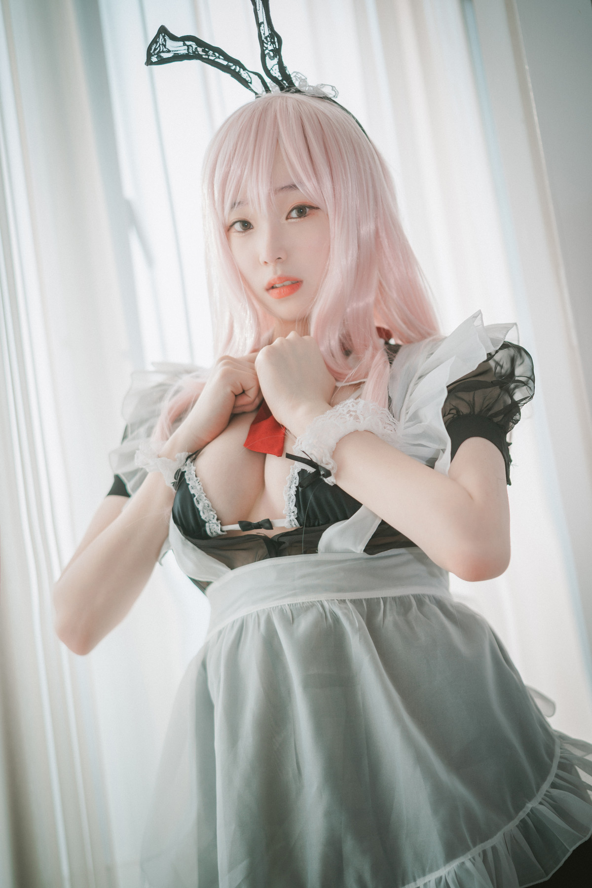 Bambi 밤비, [DJAWA] Sheer Bunny Maid(27)