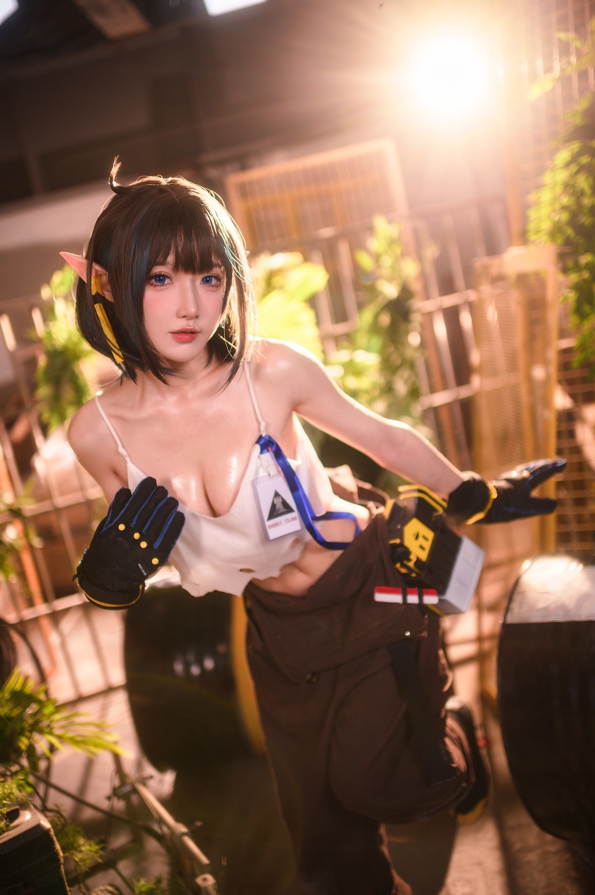 阿包也是兔娘 Cosplay 森蚺 Forest Flea(18)