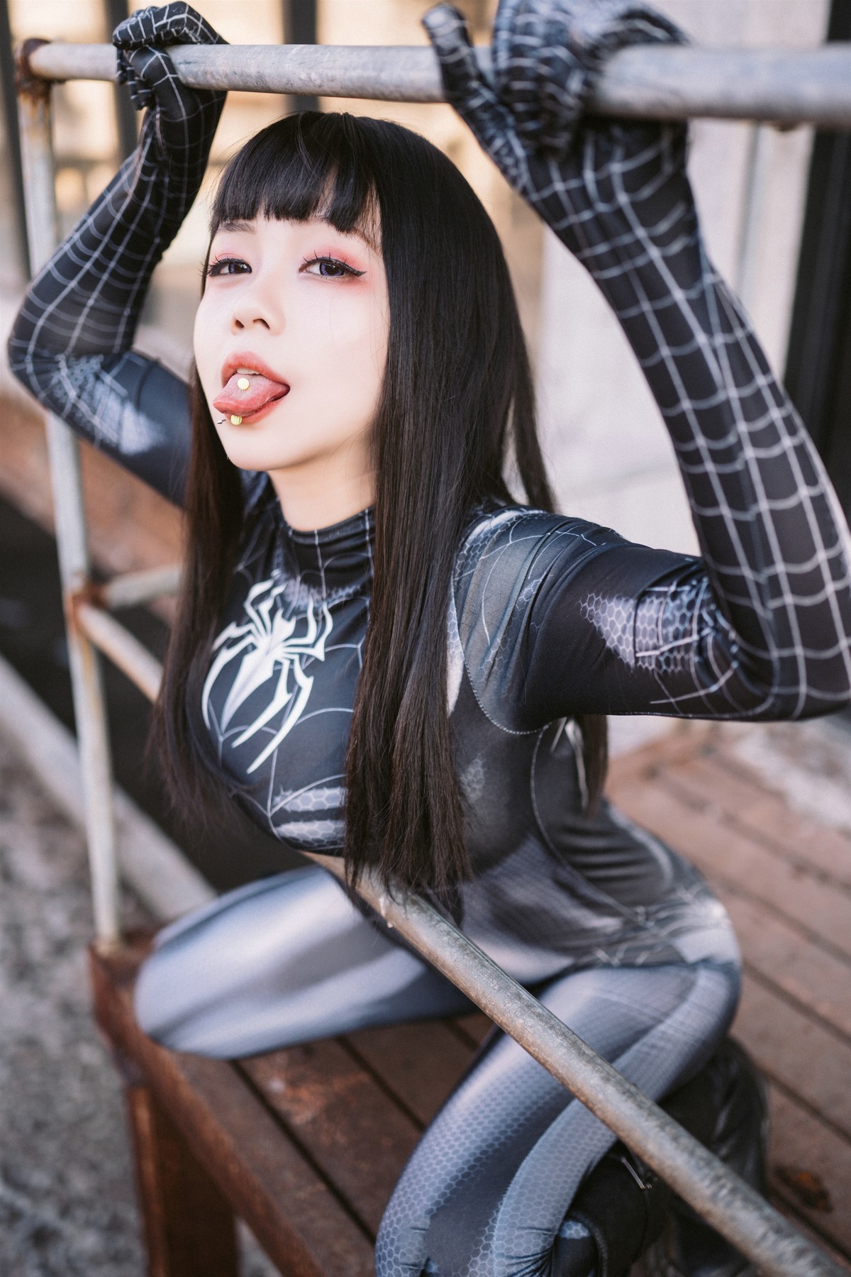 Cosplay 末夜787 蜘蛛侠妹妹(5)