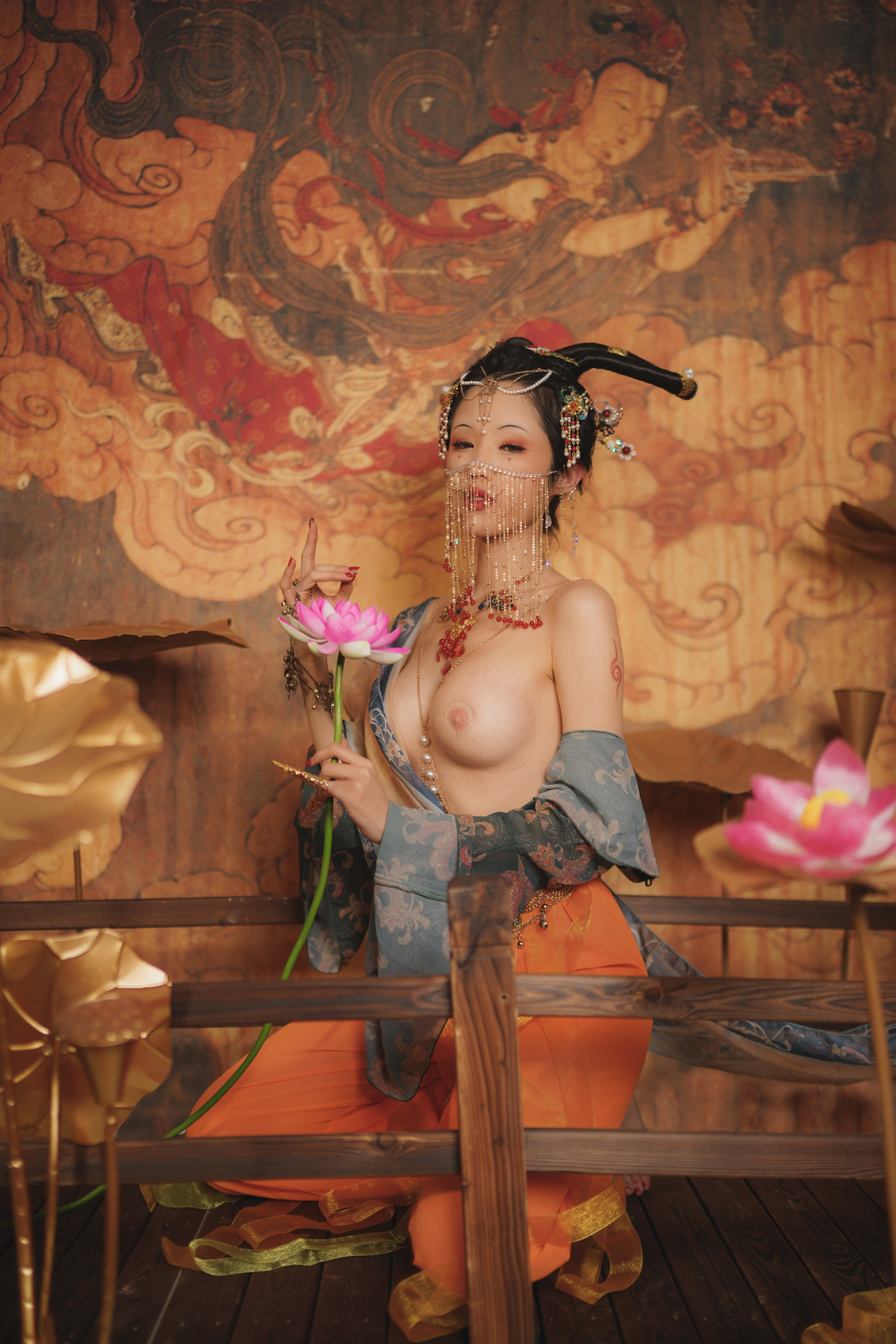 Cosplay 钛合金TiTi 画中仙(19)