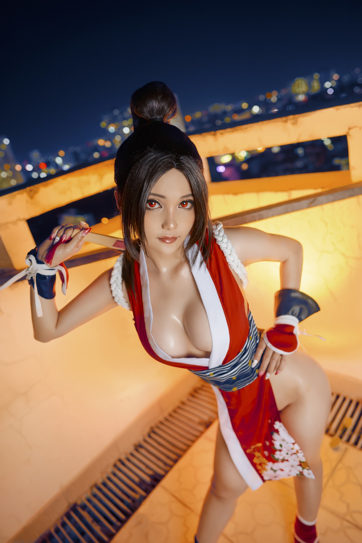 Cosplay JoyceLin 不知火舞 Mai Shiranui(24)